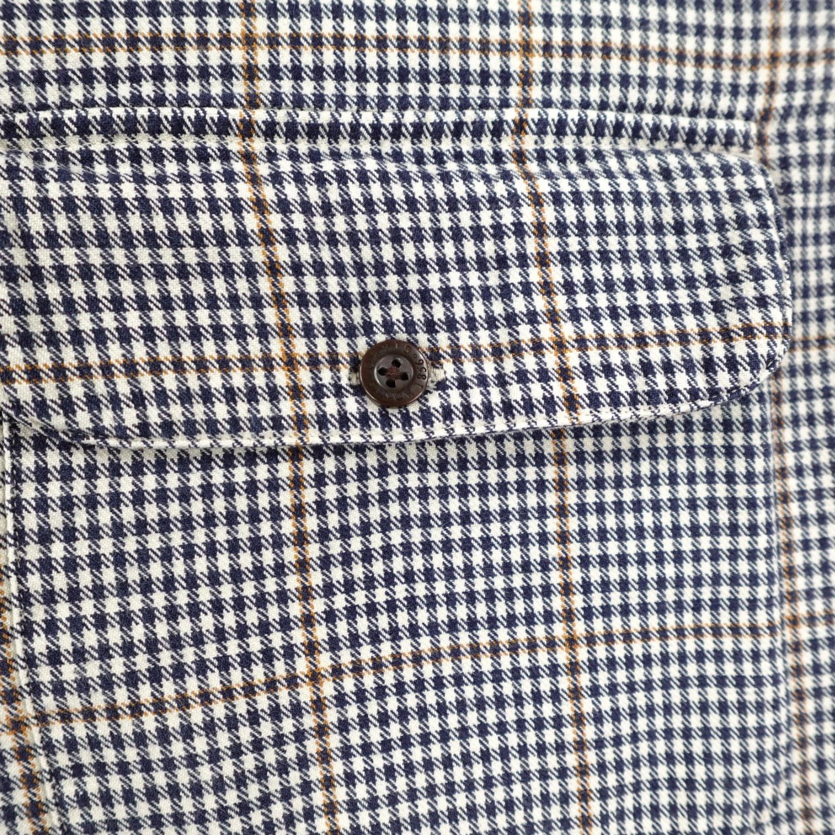 Orvis VINTAGE Orvis Flannel Shirt Mens Large Blue Brown Plaid Button Up Fishing Size US L / EU 52-54 / 3 - 3 Thumbnail