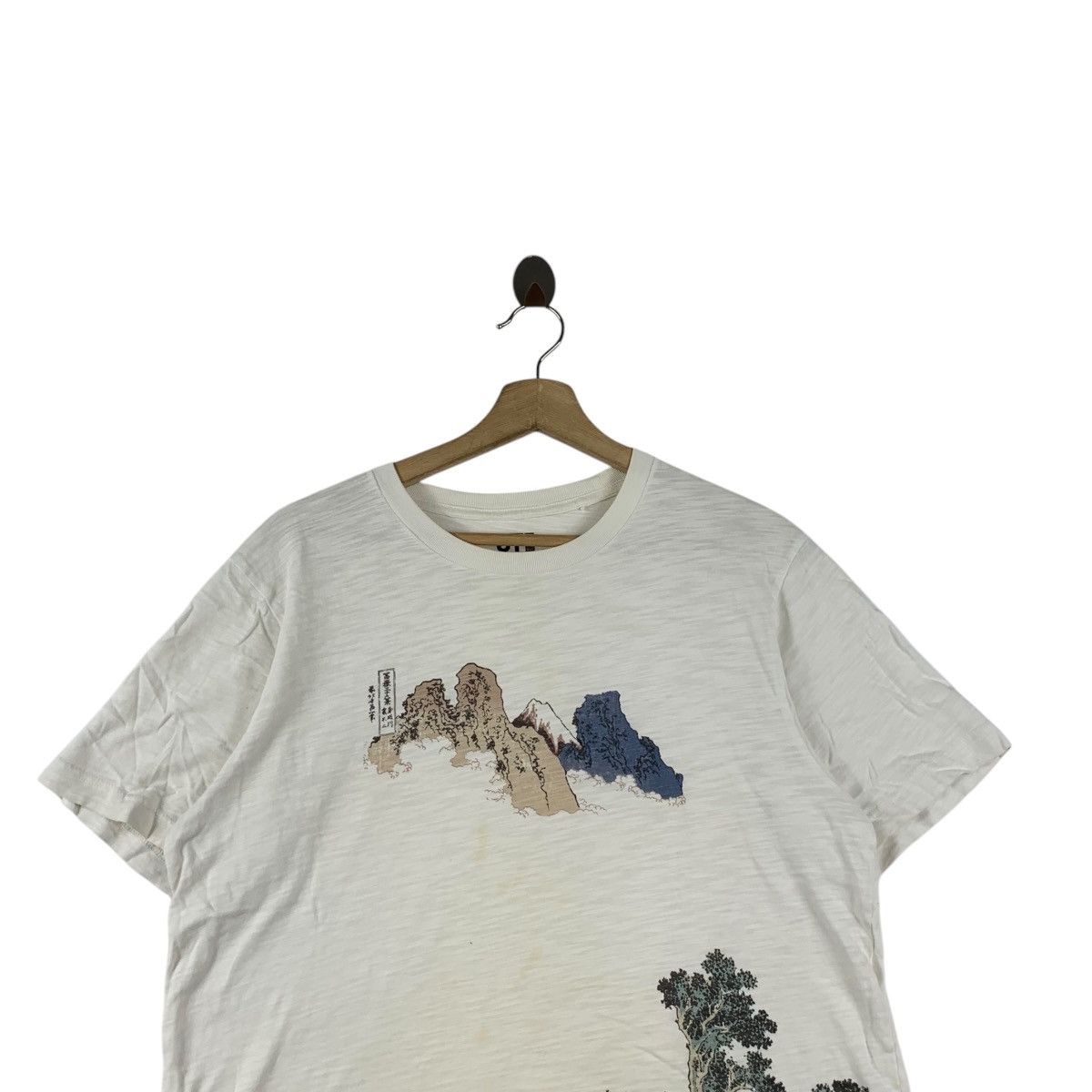 Uniqlo UNIQLO x KATSUSHIKA HOKUSAI MoMa Art Boston Tee Shirt Top Size L / US 10 / IT 46 - 2 Thumbnail