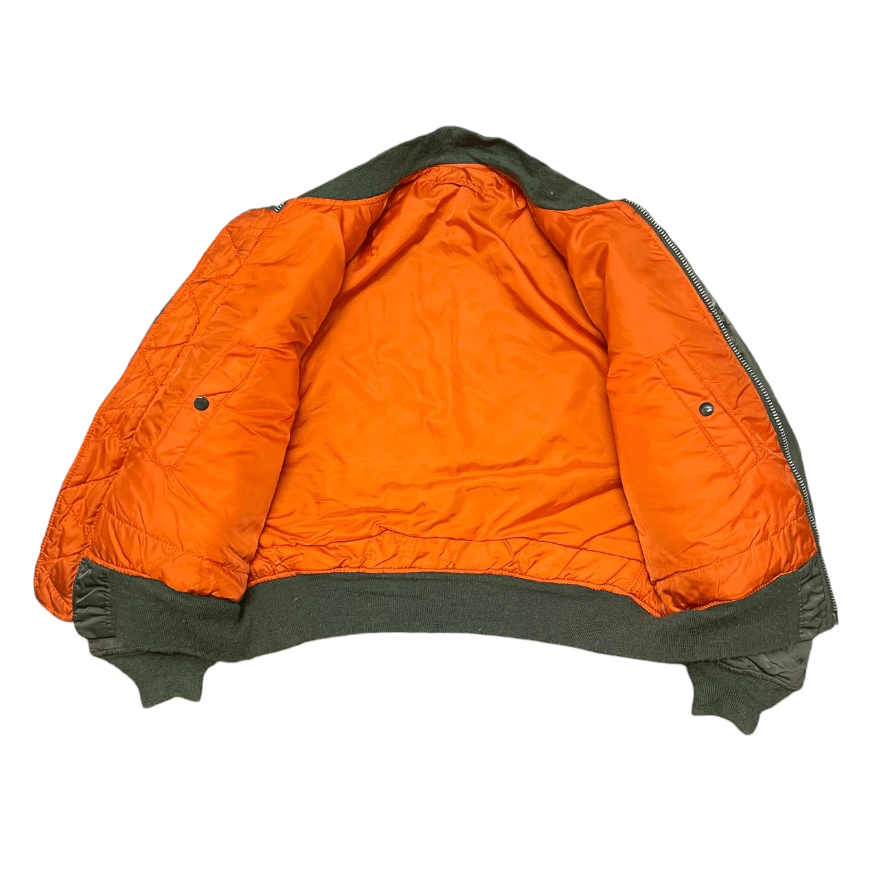 Alpha Industries Vintage Alpha Industries Ma 1 Bomber Jacket Military Size US M / EU 48-50 / 2 - 9 Thumbnail
