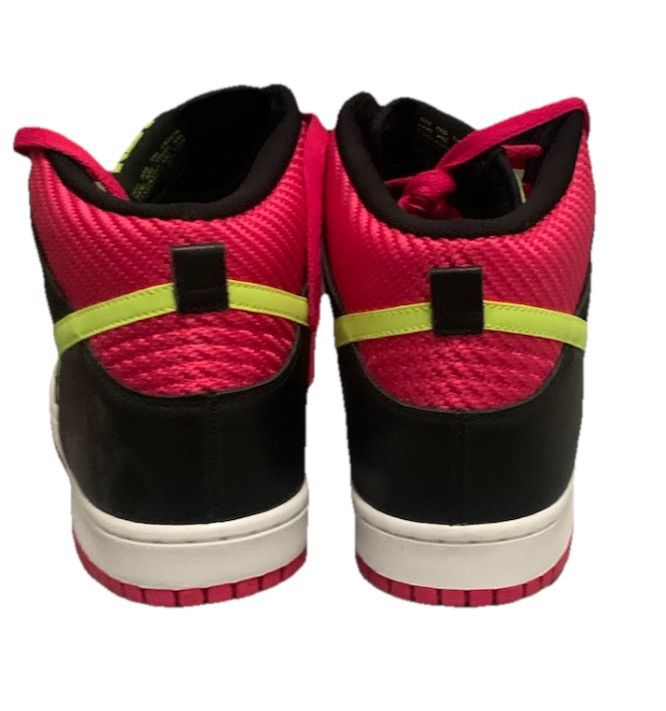 Nike NIKE Dunk High "London" Fireberry Volt 2012 Size 12 Size US 12 / EU 45 - 5 Thumbnail