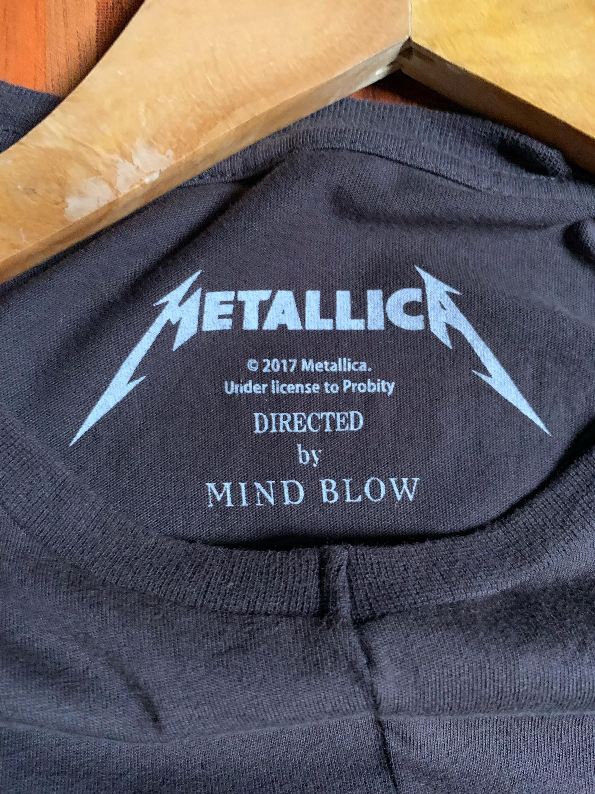 Vintage Rebuild by MIND BLOW vintage Metallica tee Size US L / EU 52-54 / 3 - 10 Thumbnail