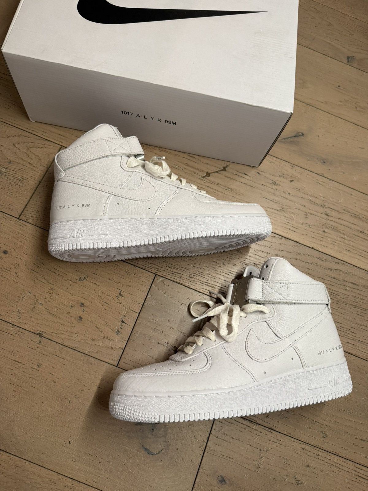 Nike Alyx air force 1 high top white Size US 8.5 / EU 41-42 - 8 Thumbnail