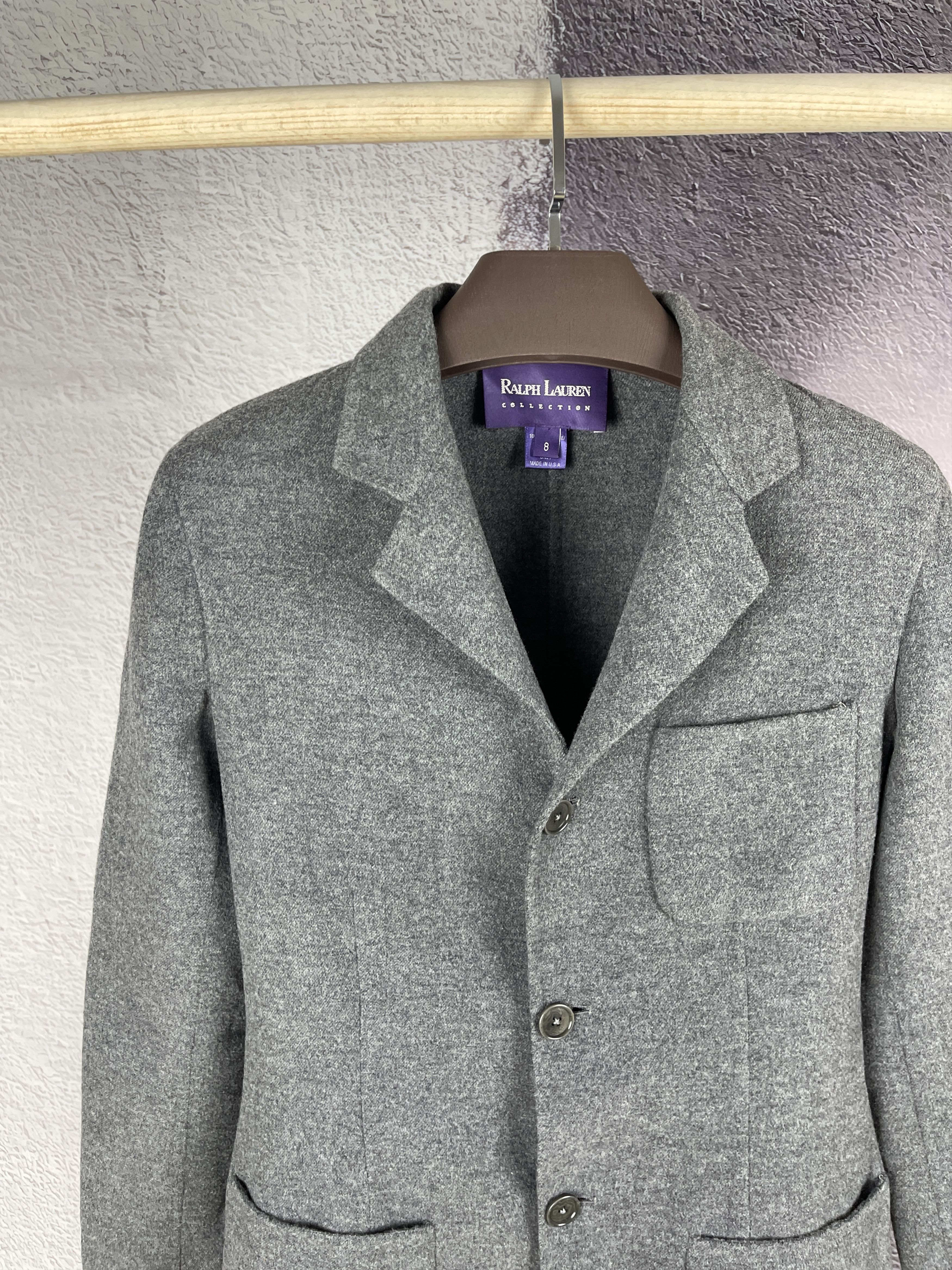 Ralph Lauren Ralph Lauren Purple label collection cashmere knitted blazer Size M / US 6-8 / IT 42-44 - 3 Thumbnail