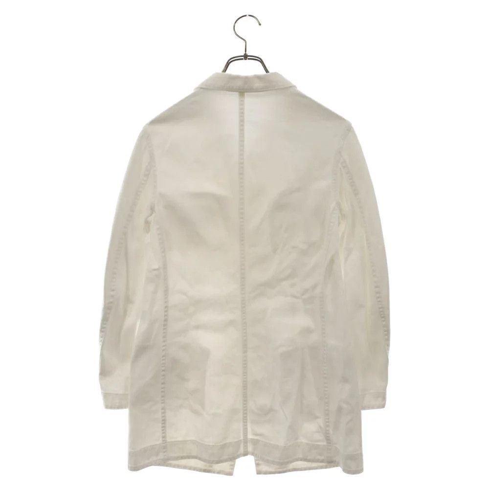 Yohji Yamamoto Yohji Yamamoto Open Collar 3B Work Jacket Size US XXL / EU 58 / 5 - 2 Thumbnail