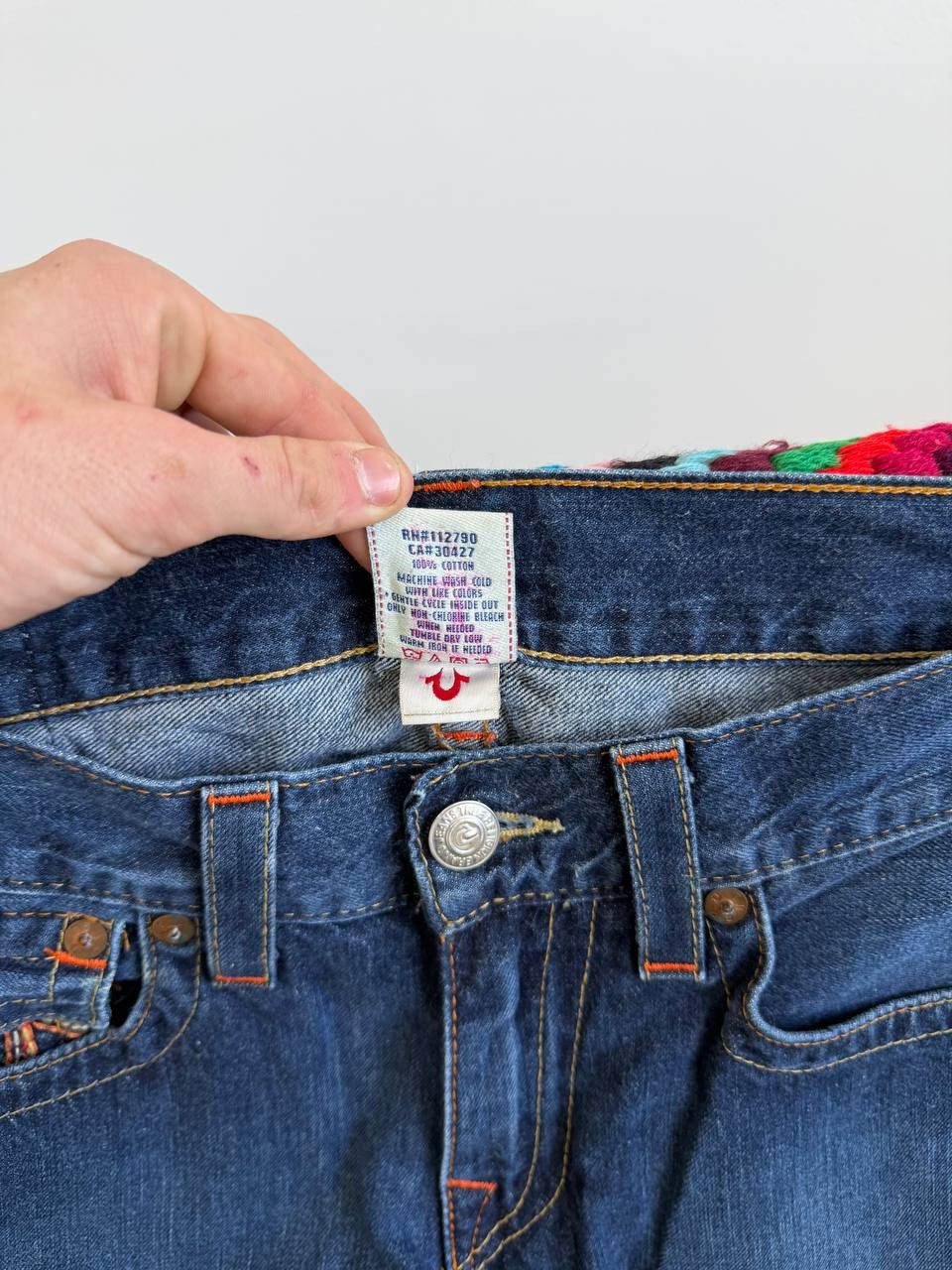 True Religion Vintage Y2K True Religion Jeans Baggy Denim Size US 32 / EU 48 - 11 Thumbnail