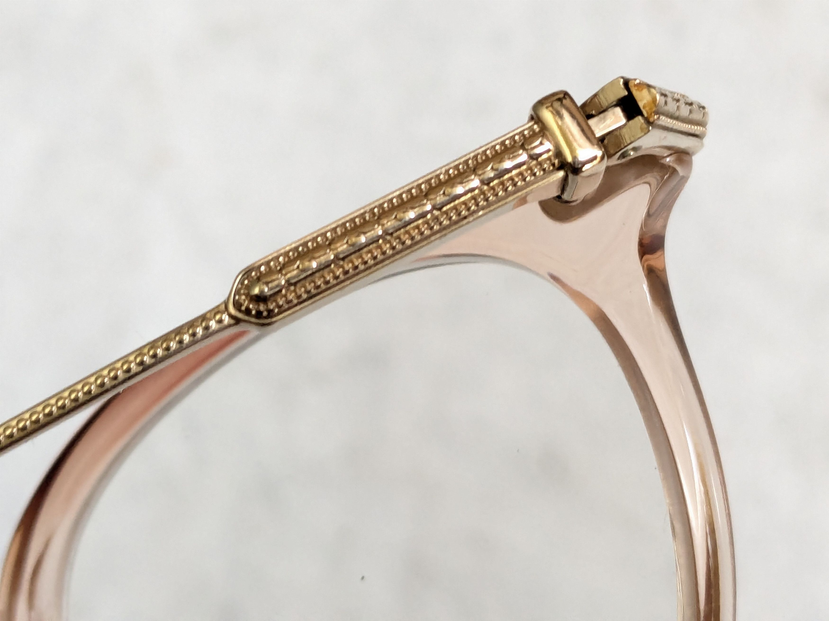 Chrome Hearts Chrome Hearts Jack On Glasses Round Pink Gold Cross Size ONE SIZE - 10 Thumbnail