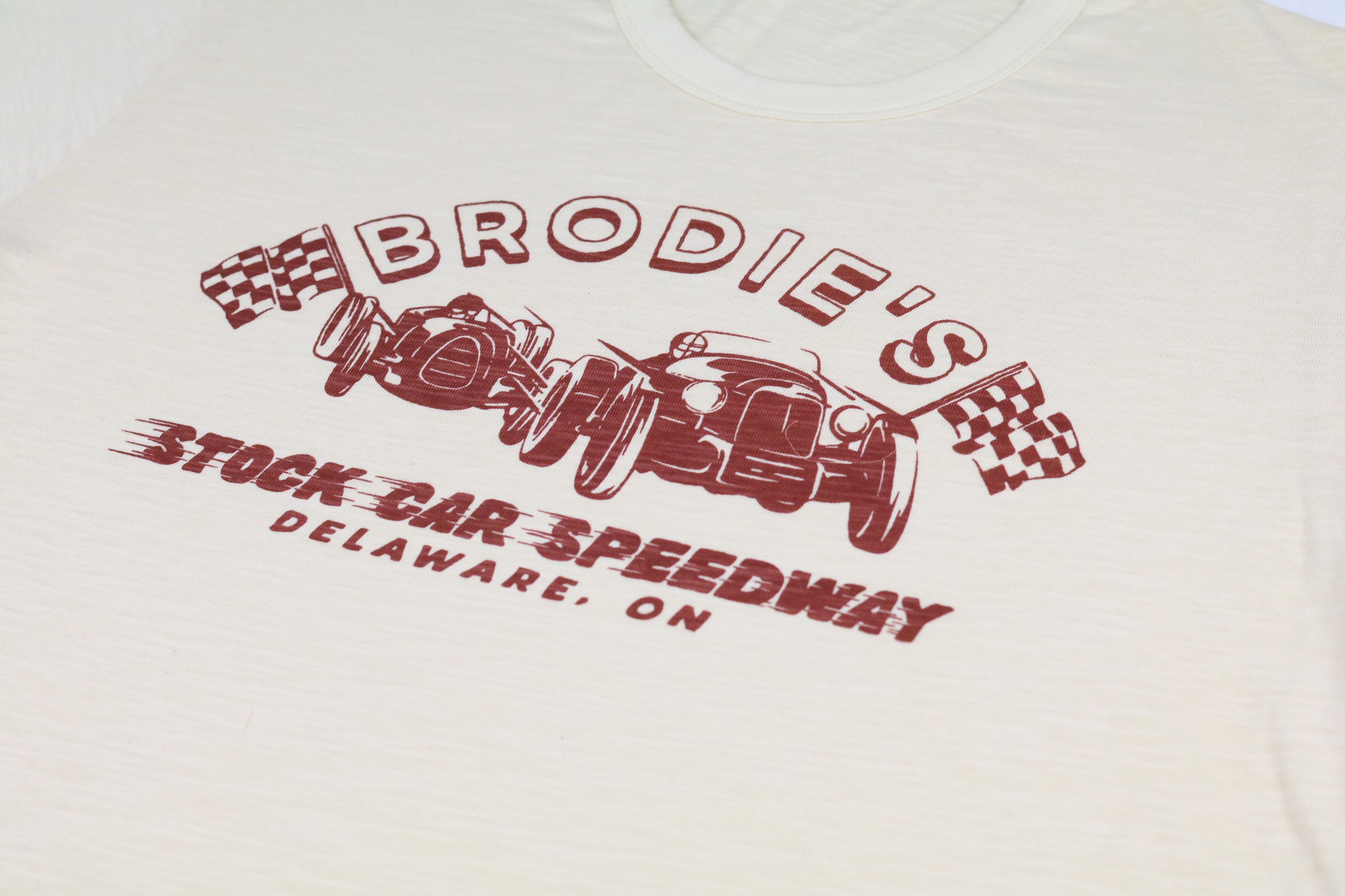 Vintage Vintage Delaware Speedway Slub Tee Size US M / EU 48-50 / 2 - 2 Thumbnail