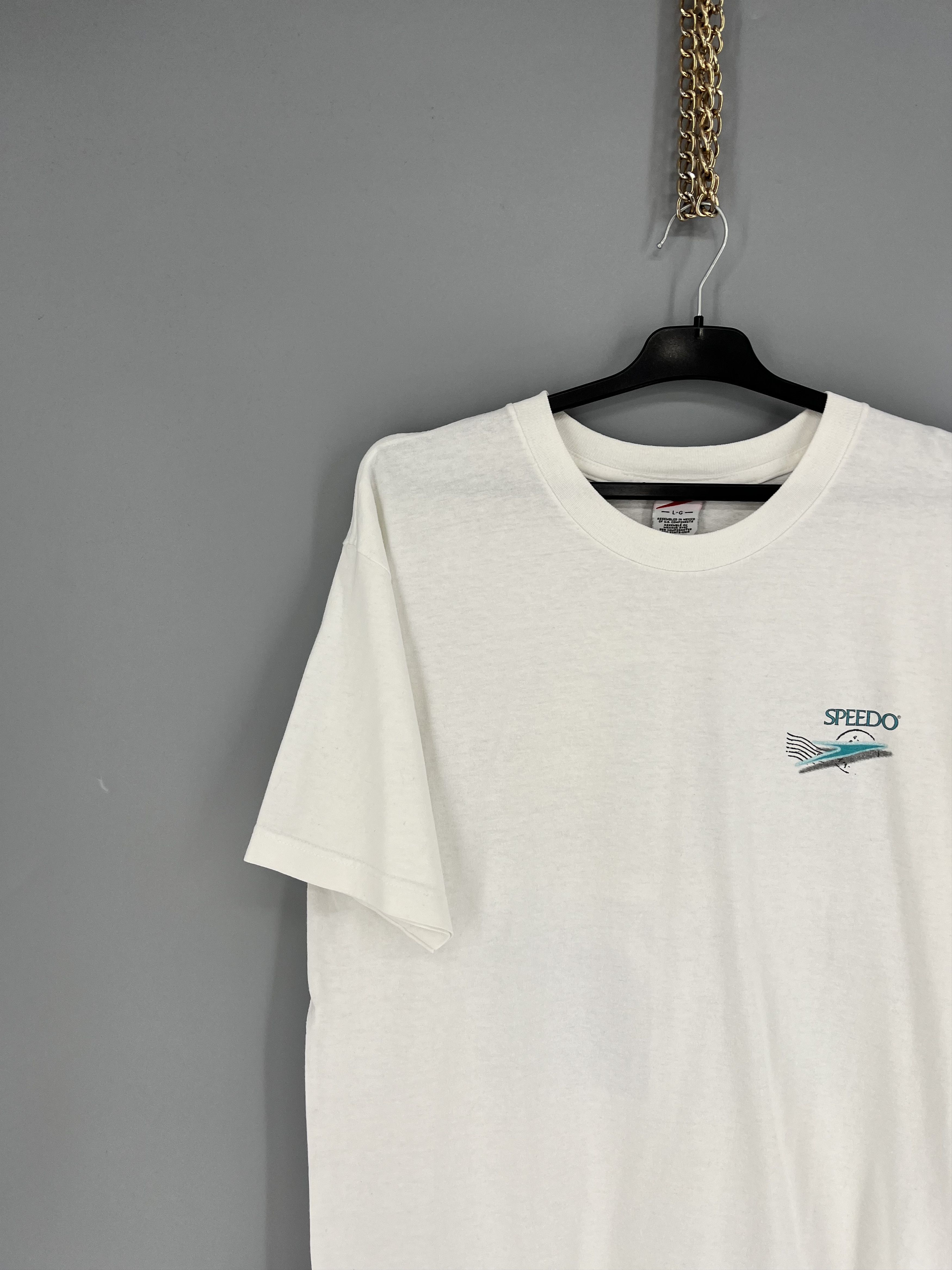 Speedo T shirt Vintage Speedo 1999 L Timbre Nature Dauphin Size US L / EU 52-54 / 3 - 5 Thumbnail