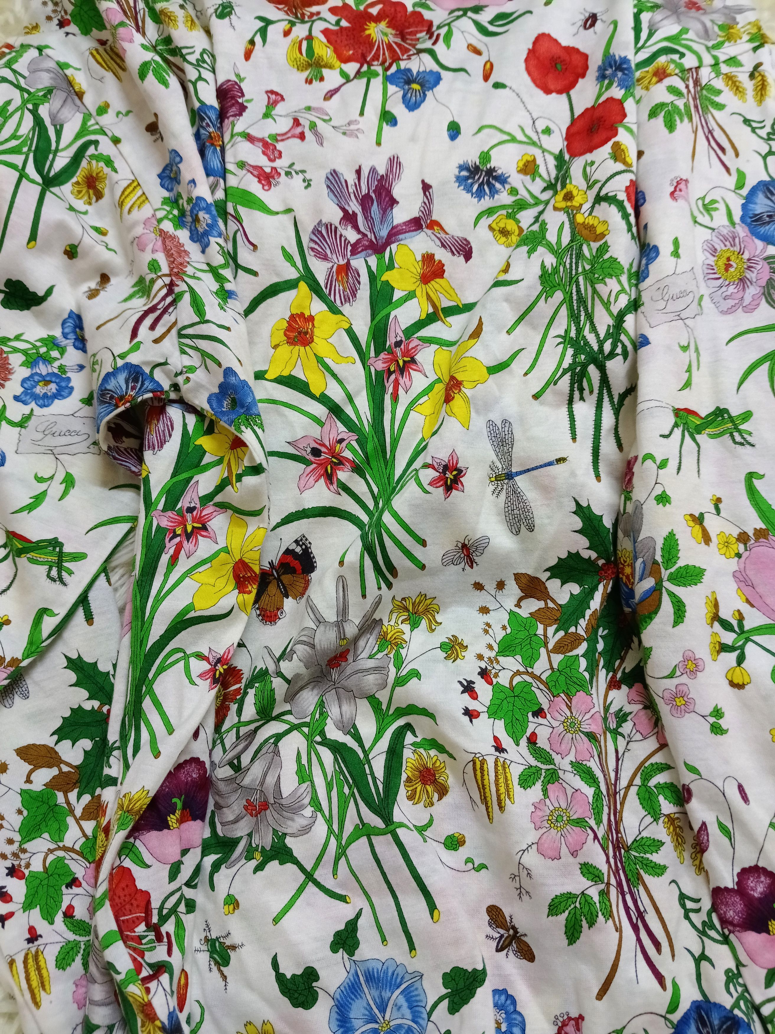 Gucci 80s GUCCI FLORAL LONG SLEEVE Size S / US 4 / IT 40 - 4 Thumbnail