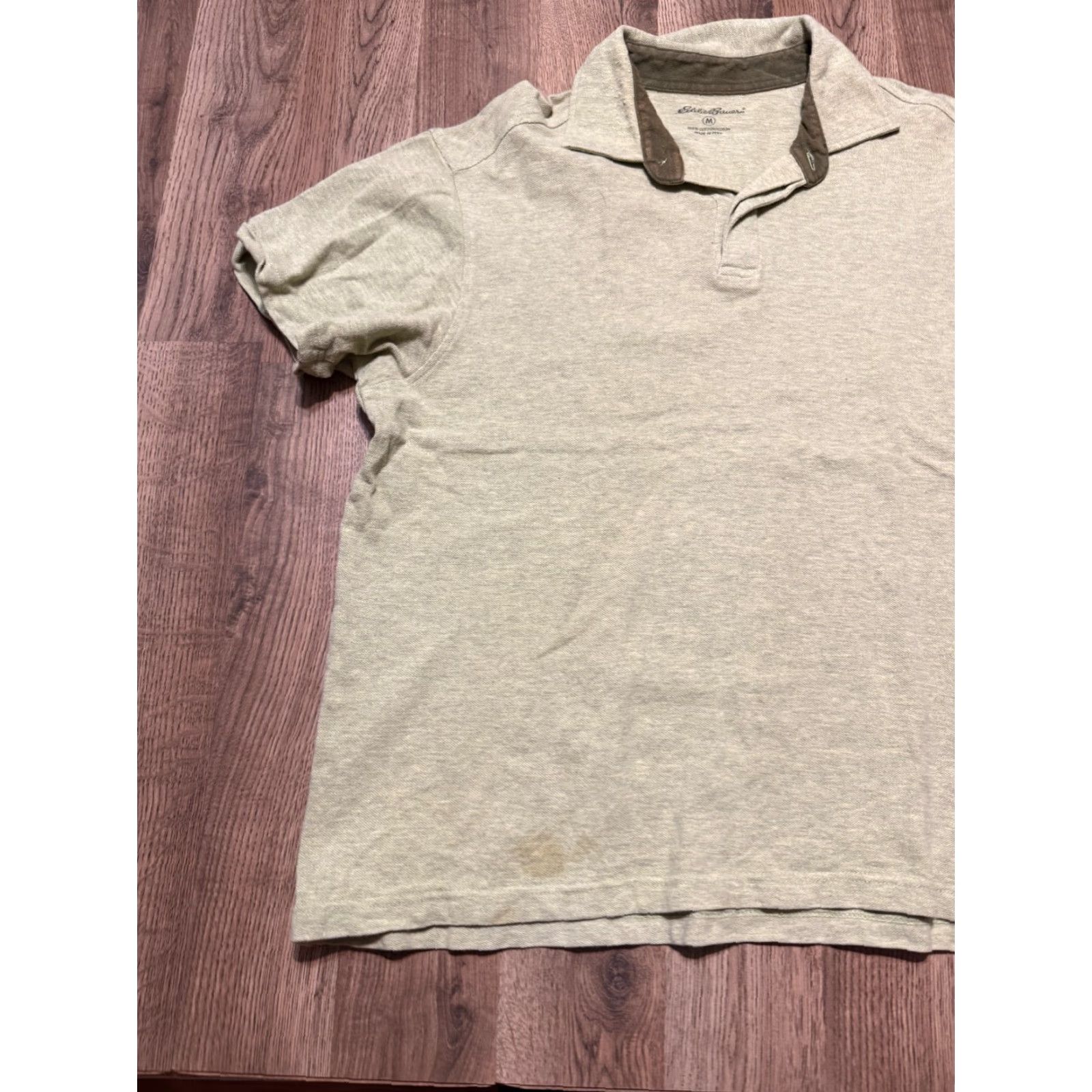 Eddie Bauer Eddie Bauer Shirt Polo Short Sleeve Men's Size M Green Casual Regular Modern 90s? Size US M / EU 48-50 / 2 - 3 Thumbnail