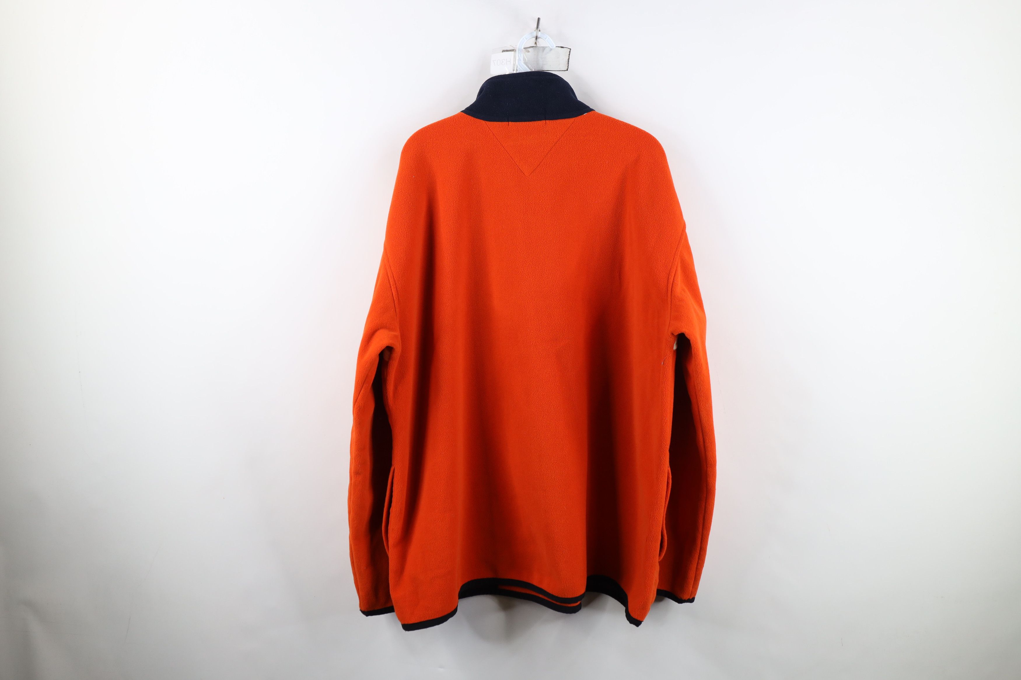 Tommy Hilfiger Vintage 90s Y2K Tommy Hilfiger Half Zip Pullover Sweater Size US XL / EU 56 / 4 - 12 Thumbnail