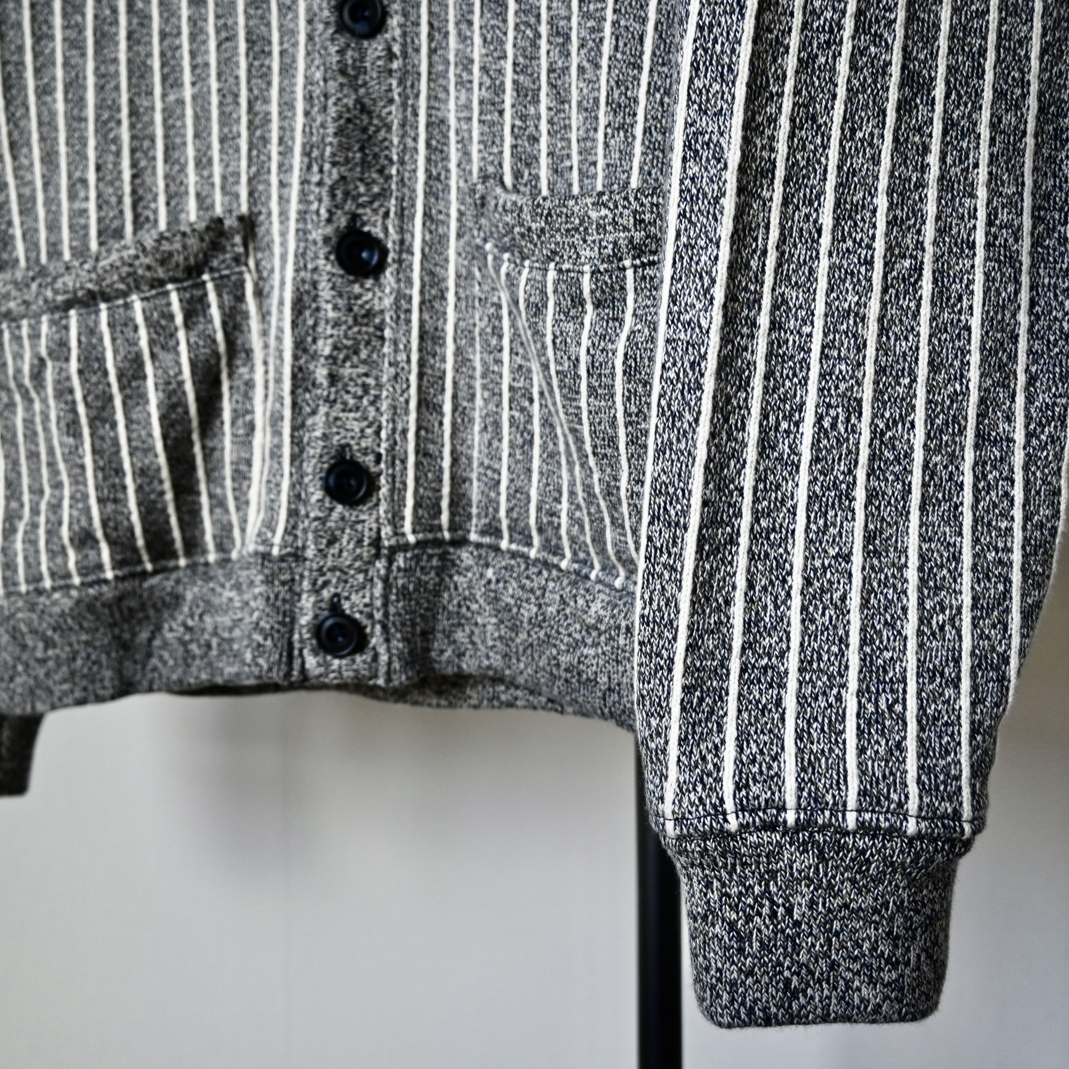Beams Plus BEAMS Plus stiriped knit sweat cardigan, made in Japan Size US S / EU 44-46 / 1 - 10 Thumbnail
