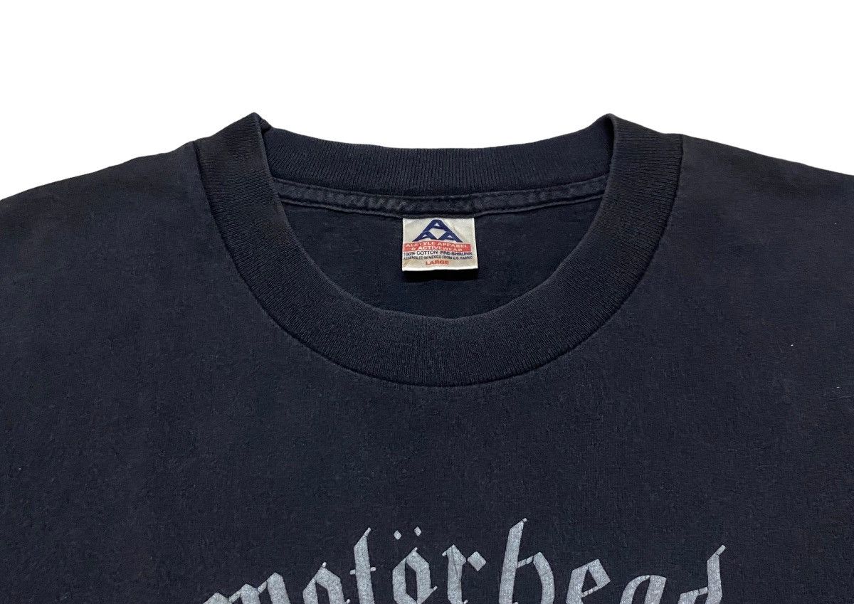 Band Tees × Vintage Rare Design Vintage Rock Band Motorhead T-shirt 1990s Size US L / EU 52-54 / 3 - 3 Thumbnail