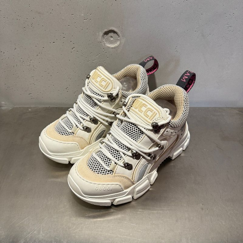 Gucci Gucci Classic Logo Mesh Casual Sneakers Size US 5.5 / EU 38 - 1 Thumbnail