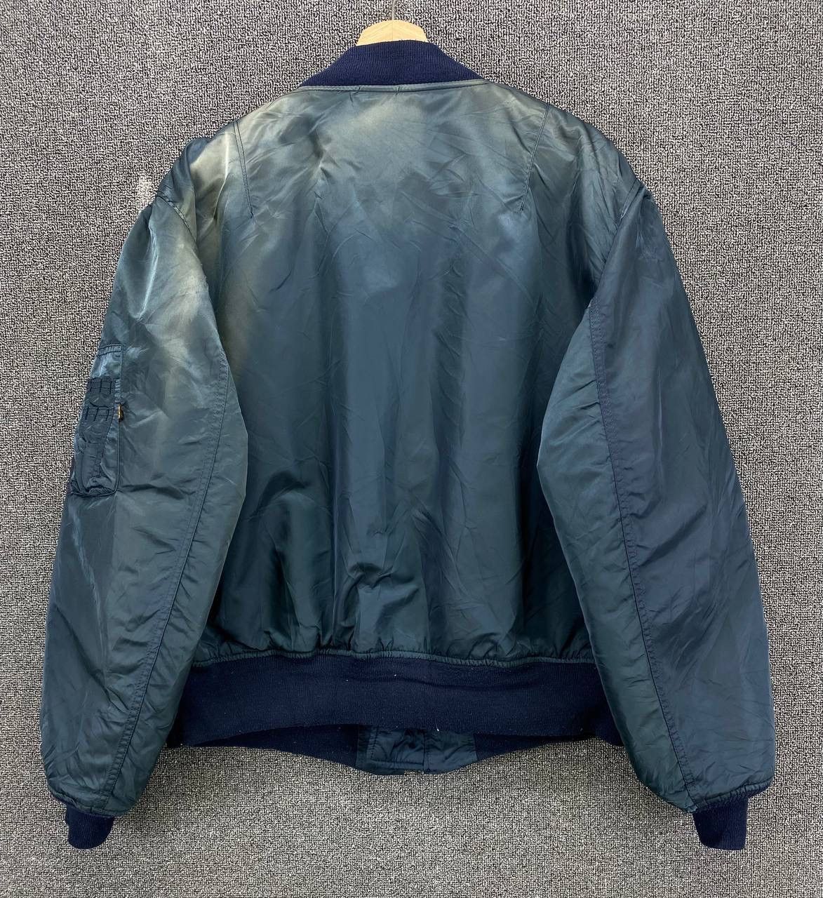Alpha Industries Vintage Alpha Industries Flyer Man MA 1 Bomber Jacket Size US XL / EU 56 / 4 - 10 Thumbnail
