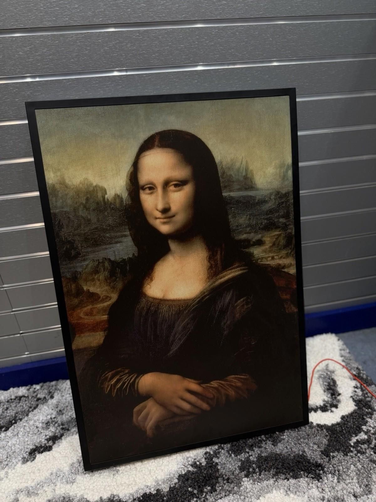 IKEA x Off-White Virgil Abloh 'Mona Lisa' Backlit Authentic