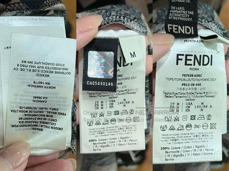 Fendi Fendi Lady Short Sleeve T-Shirt Size M / US 6-8 / IT 42-44 - 8 Thumbnail