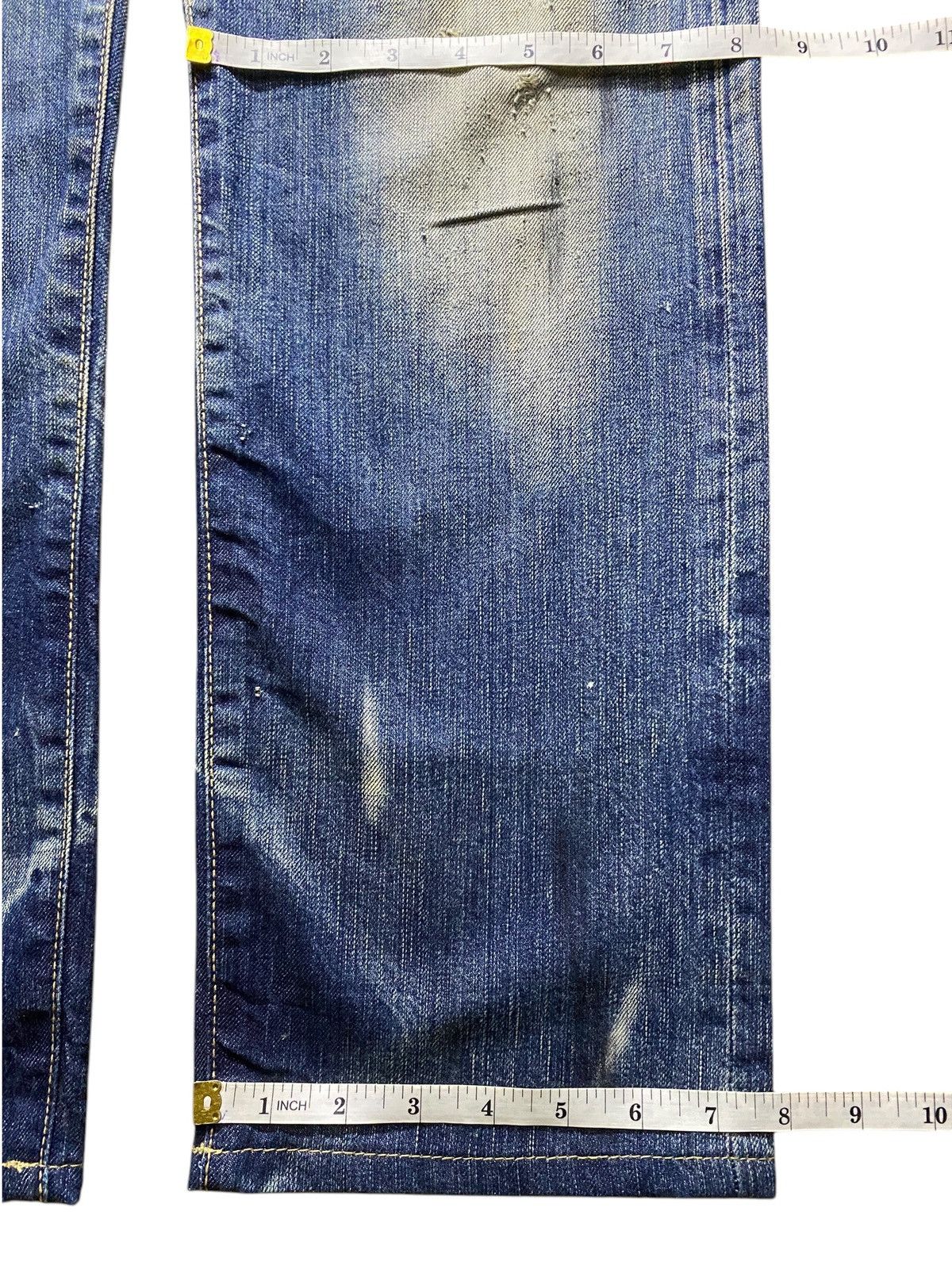 Edwin Edwin Vintage Special Unique Fade Distressed Loose Jeans Size US 30 / EU 46 - 18 Thumbnail