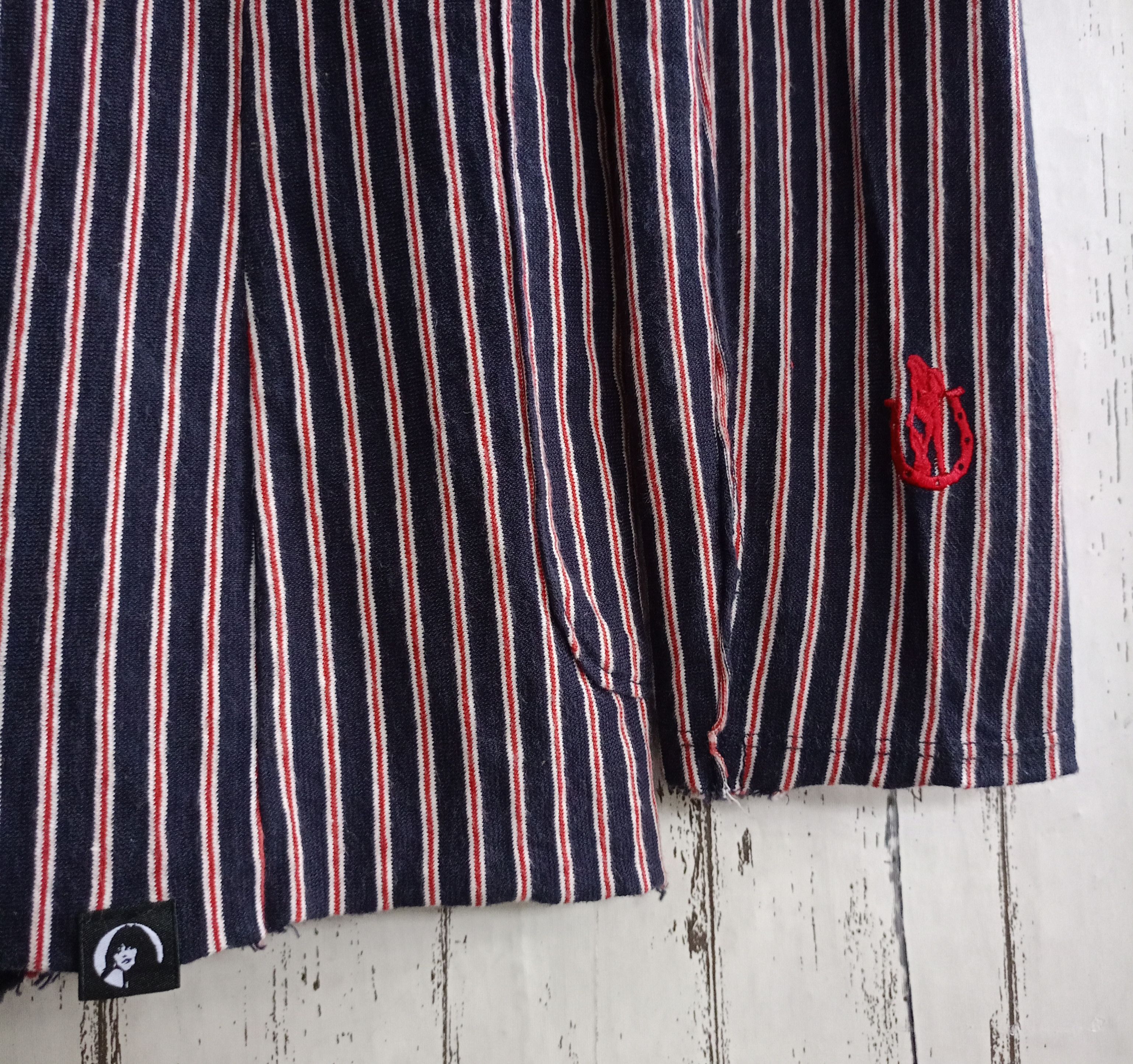 Hysteric Glamour 2000s Hysteric Glamour Single Button Striped Sweaters Size S / US 4 / IT 40 - 3 Thumbnail