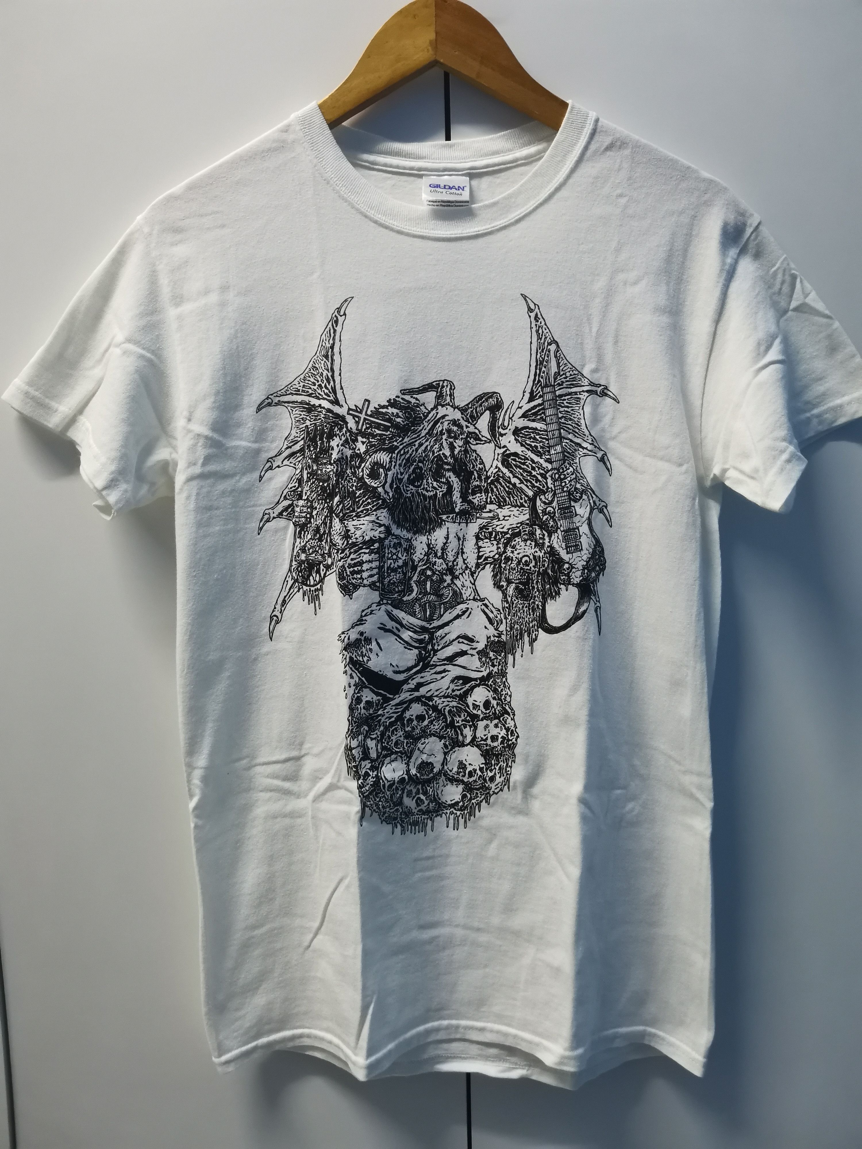 Band Tees Vintage Y2K Black Metal Band Tee Rare Skull Pushead Size US S / EU 44-46 / 1 - 4 Thumbnail