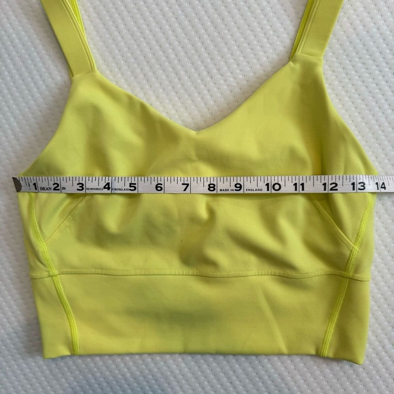 Lululemon Lululemon Wunder Train Tank Top Electric Lemon Sz 2 Size XS / US 0-2 / IT 36-38 - 6 Thumbnail