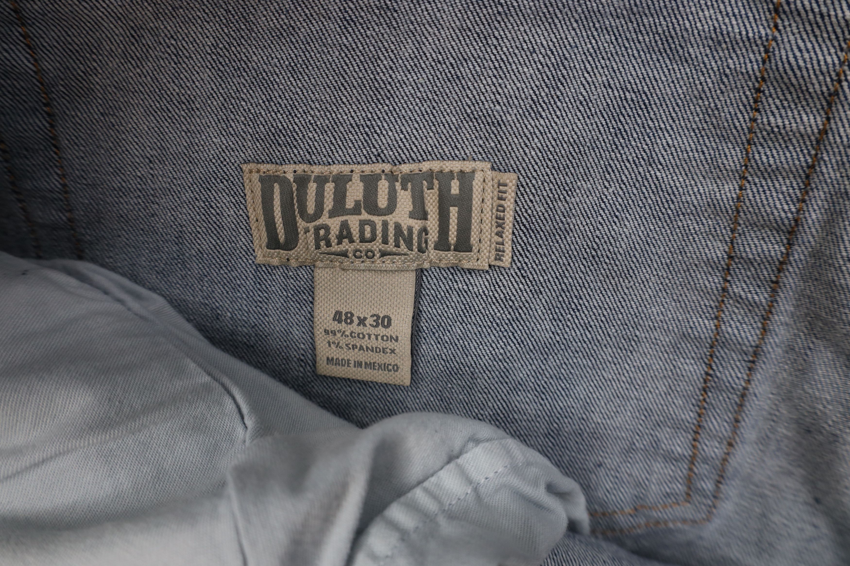 Duluth Trading Company Duluth Trading Co Wide Leg Flex Weekender Denim Jeans Blue Size US 44 / EU 60 - 8 Thumbnail