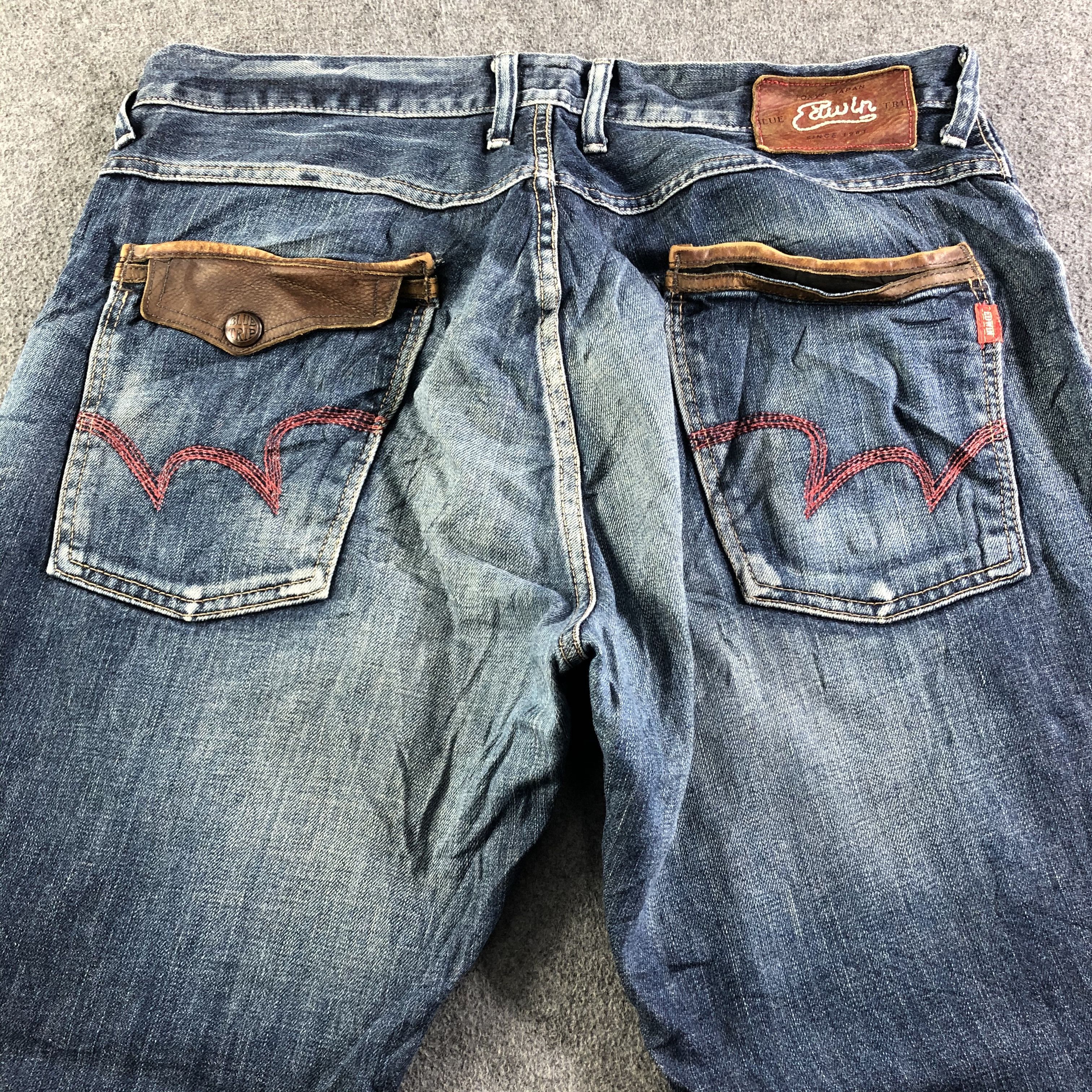 Edwin Vintage Edwin Blue Trip Jeans-J3595 Size US 38 / EU 54 - 4 Thumbnail