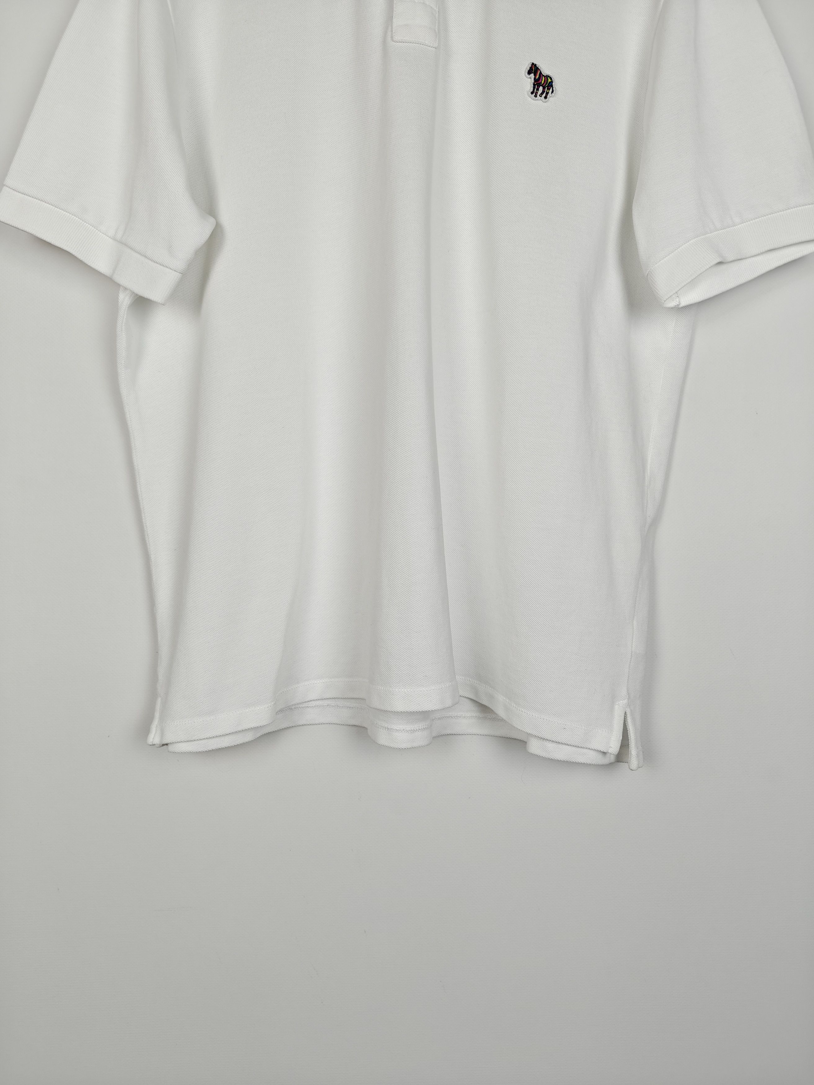 Paul Smith Paul Smith Polo T-Shirt Collared White Tee size XXL Size US XXL / EU 58 / 5 - 3 Thumbnail