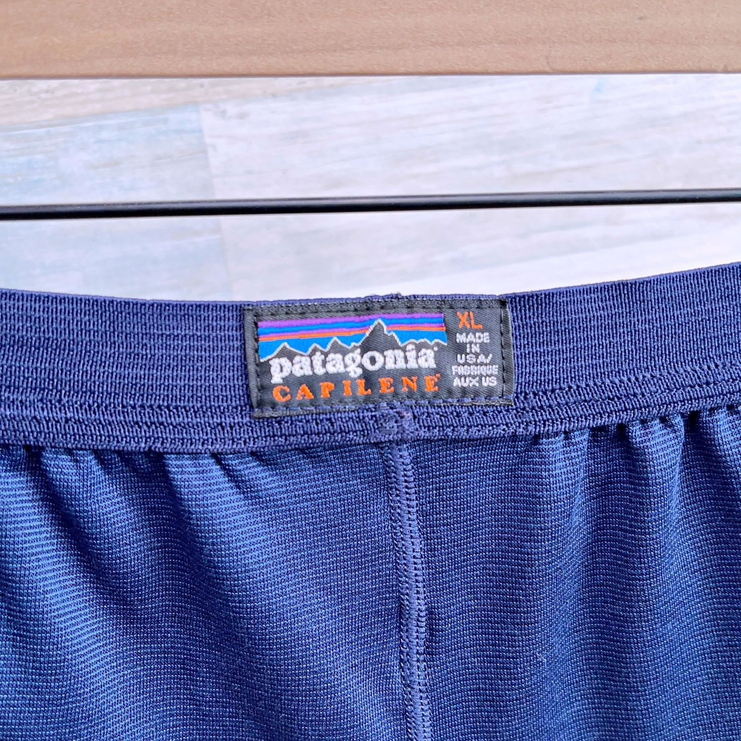 Patagonia Patagonia Capilene Thermal Bottoms Long Johns Blue Mens XL Size US 36 / EU 52 - 6 Thumbnail
