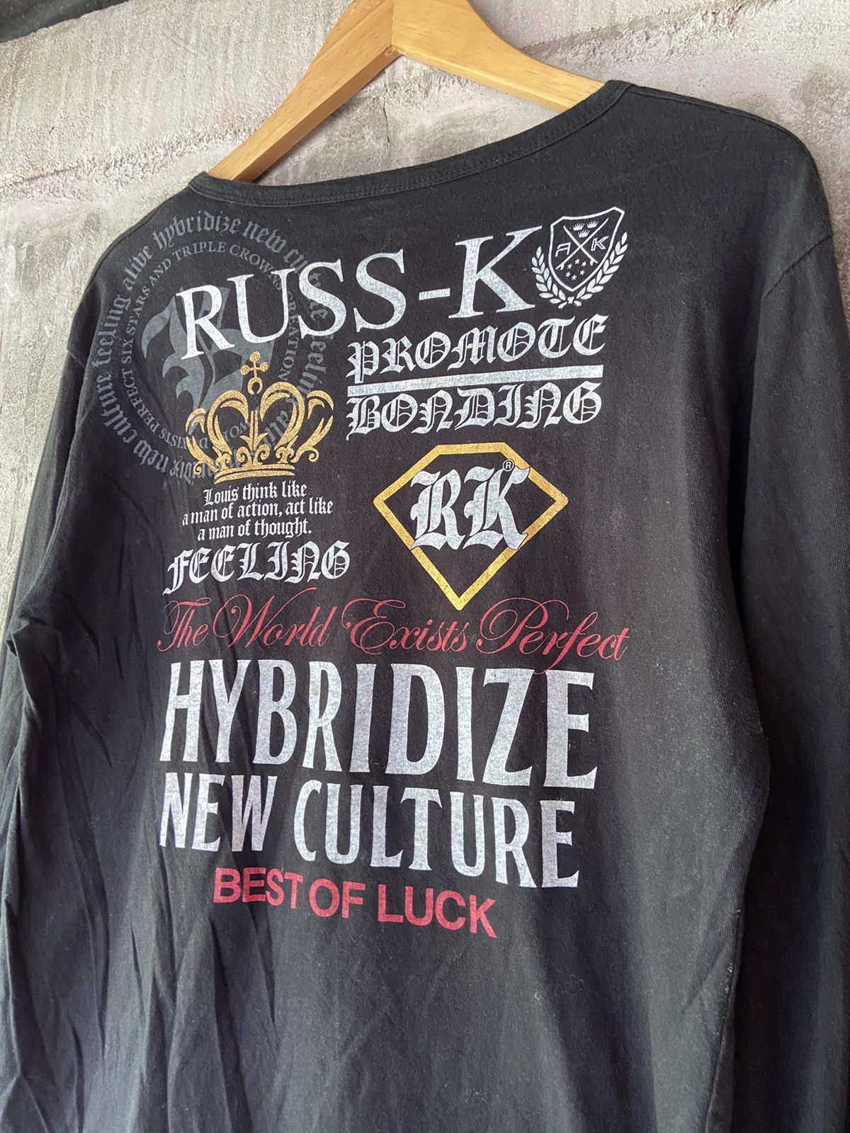 Beauty Beast × Hysteric Glamour × Japanese Brand FEELING ALIVE HYBRIDZE NEW CULTURE BEST OF LUCK LONG SLEEVE Size US L / EU 52-54 / 3 - 10 Thumbnail