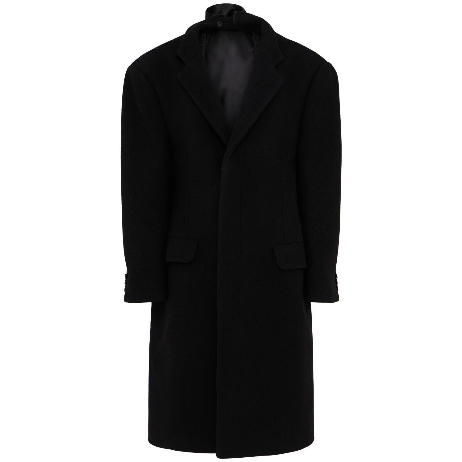 MM6 MAISON MARGIELA Black Wool Coat New & Authentic (Women's