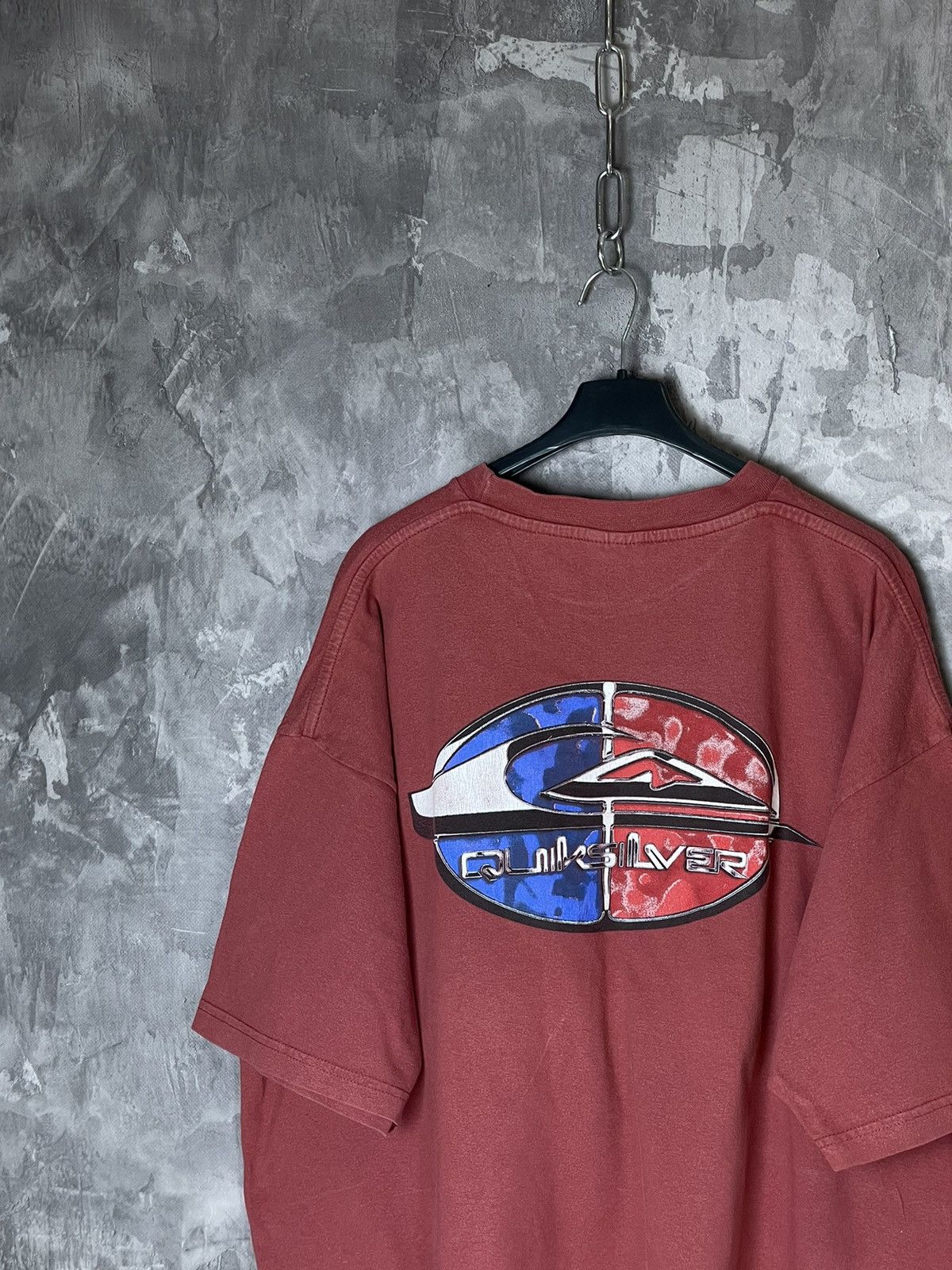 Quiksilver Vintage QuikSilver Surf Style Big Logo 90s Tshirt Size US XL / EU 56 / 4 - 3 Thumbnail