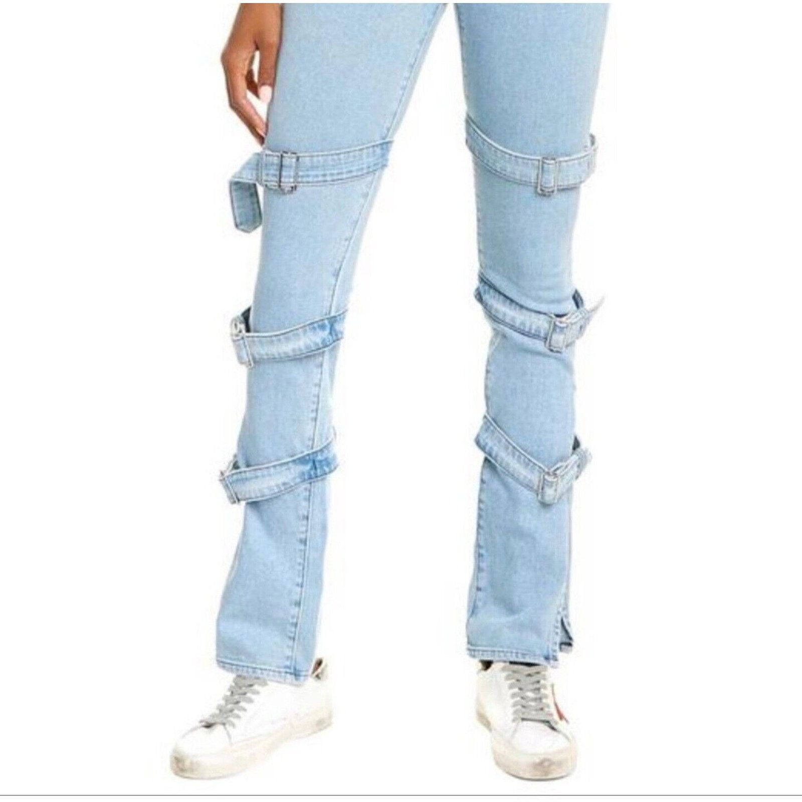 COTTONCITIZEN Cotton Citizen Straps Blue Jeans Revolve Women’s Size 28 Size 28" / US 6 / IT 42 - 5 Thumbnail
