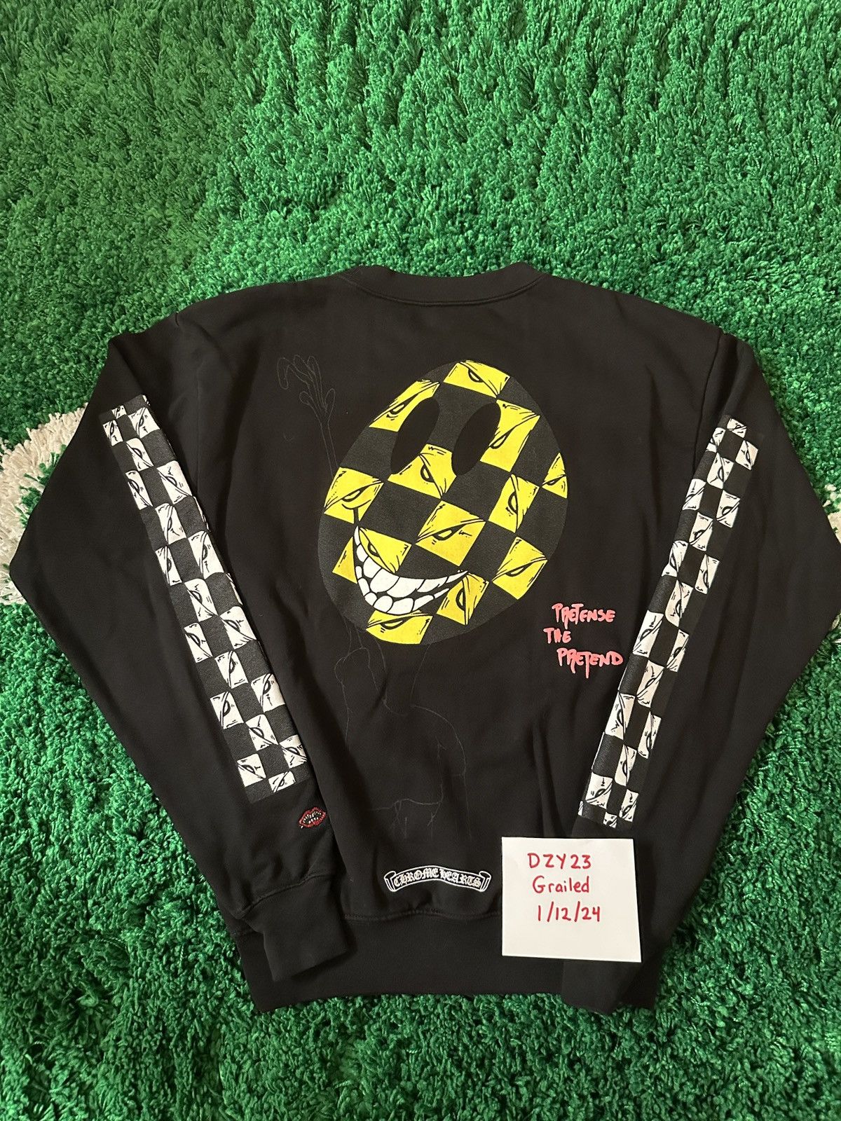 Chrome Hearts Chrome Hearts x Matty Boy “Pretense The Pretend” Crewneck XS Size US XS / EU 42 / 0 - 2 Thumbnail