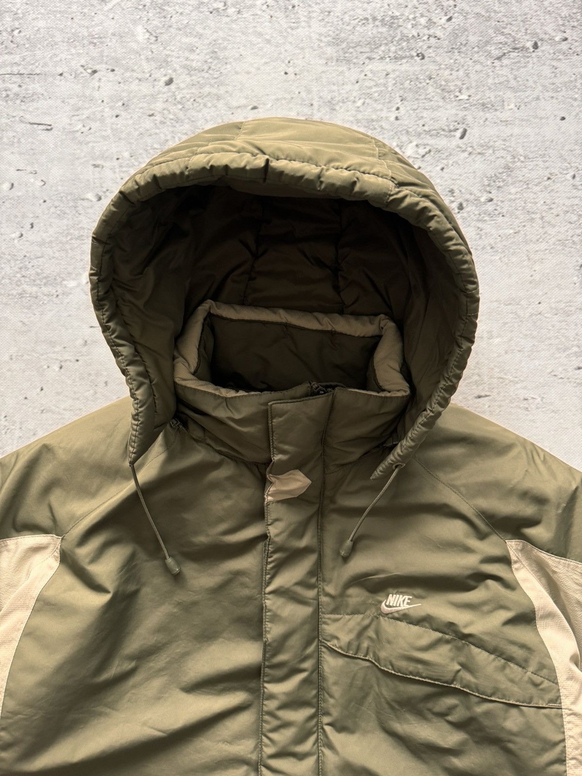 Nike × Nike ACG NIKE PUFFER DOWN BASIC LOGO OVERSIZE NYLON JACKET Size US XL / EU 56 / 4 - 3 Thumbnail