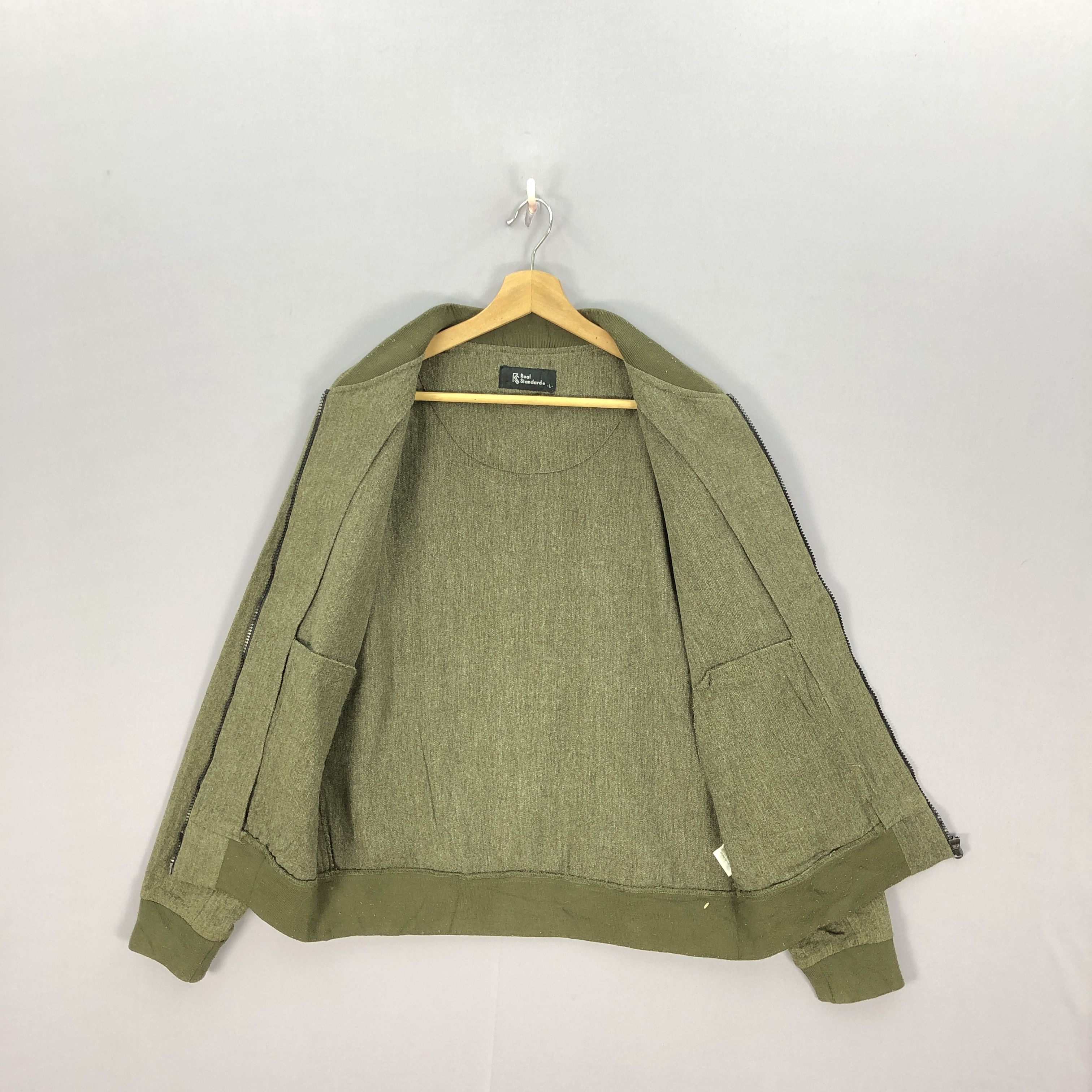 Japanese Brand × Vintage Vintage Real Standard Japanese Brand Bomber Jacket Size S / US 4 / IT 40 - 5 Thumbnail
