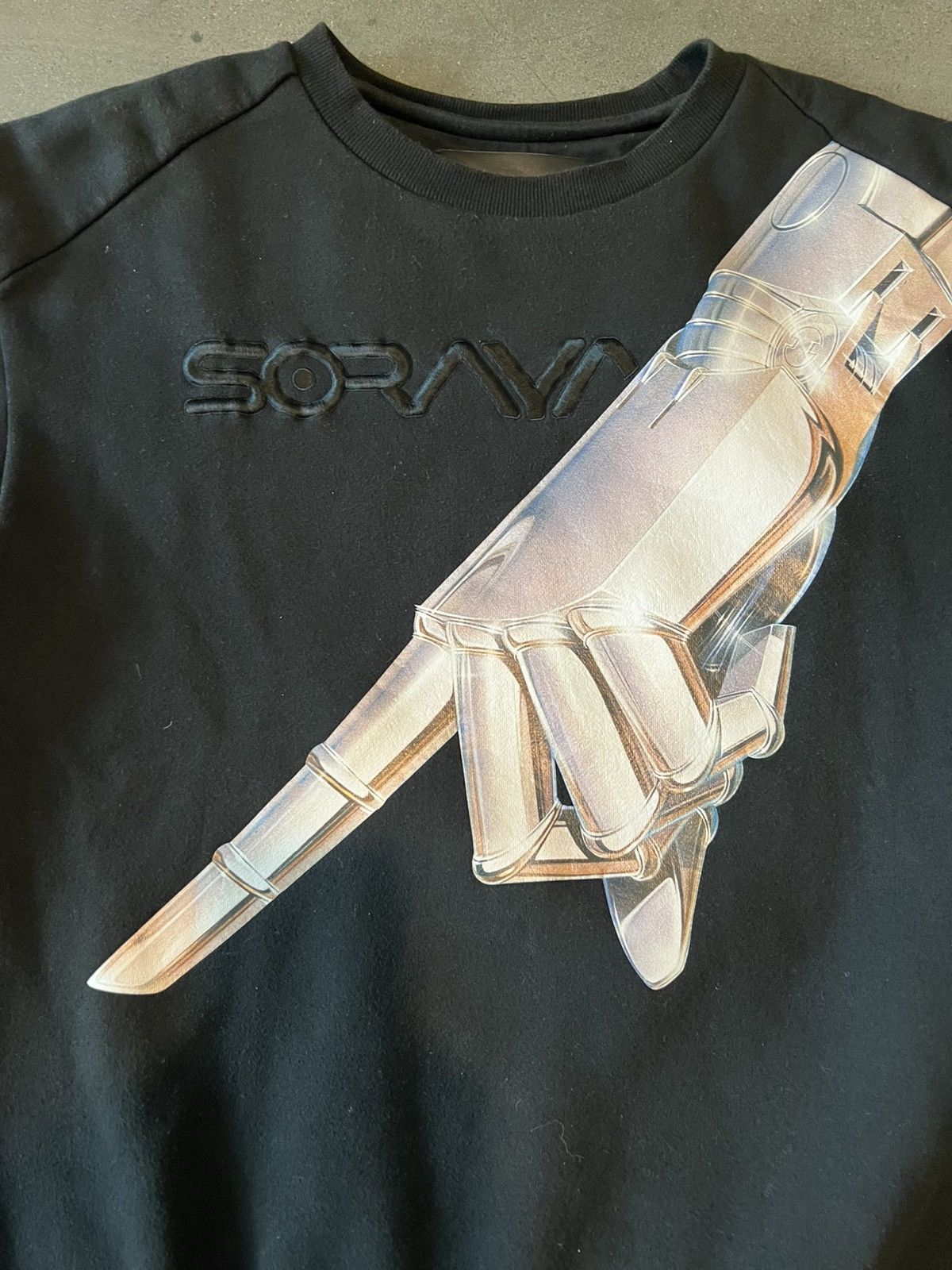 Juun.J Juun.j X Hajime Sorayama Sexy Robot Hand Sweatshirt Size US L / EU 52-54 / 3 - 3 Thumbnail