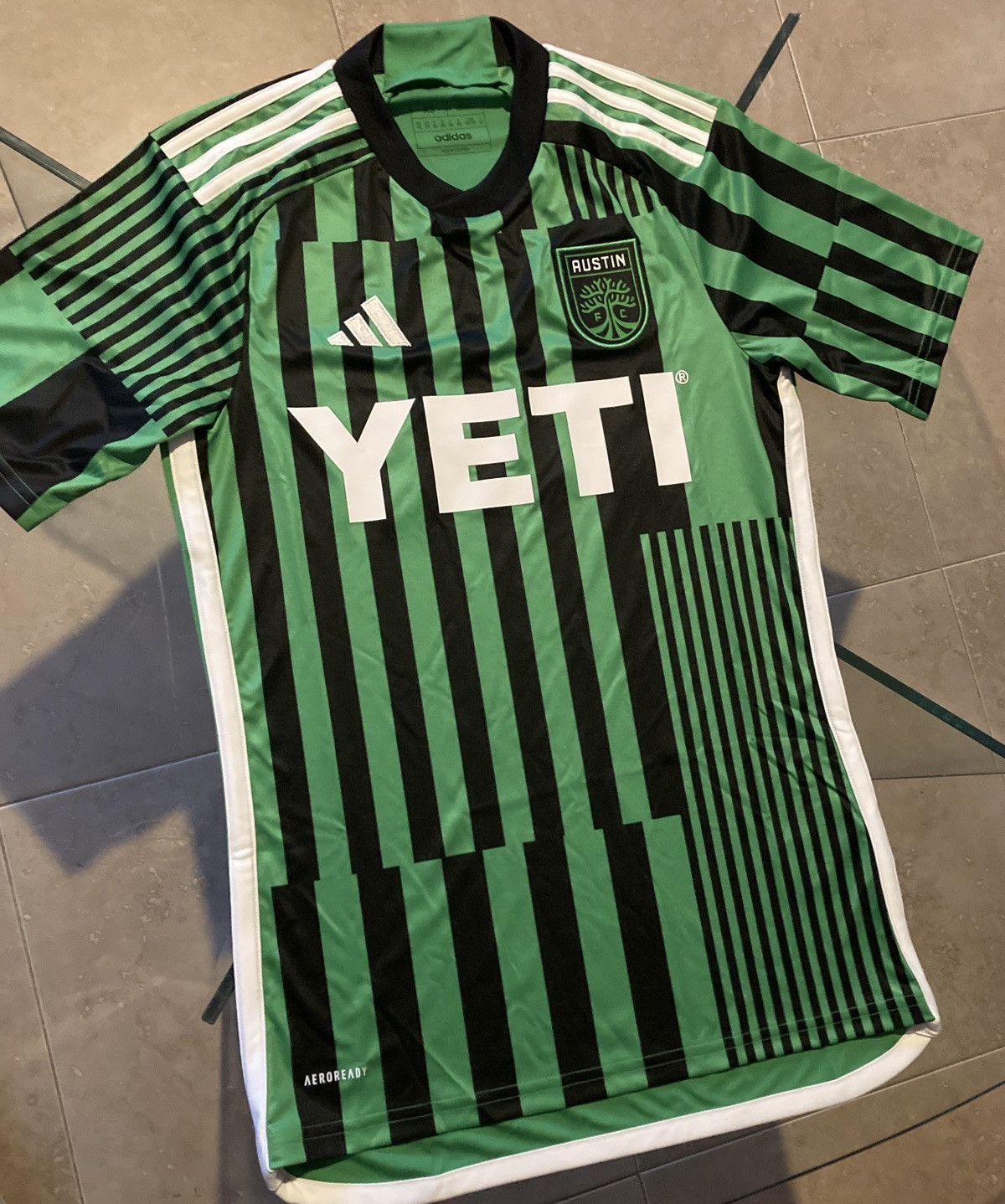 Adidas Adidas MLS Austin FC Yeti Green Black Soccer Jersey Men’s Size US XS / EU 42 / 0 - 2 Thumbnail