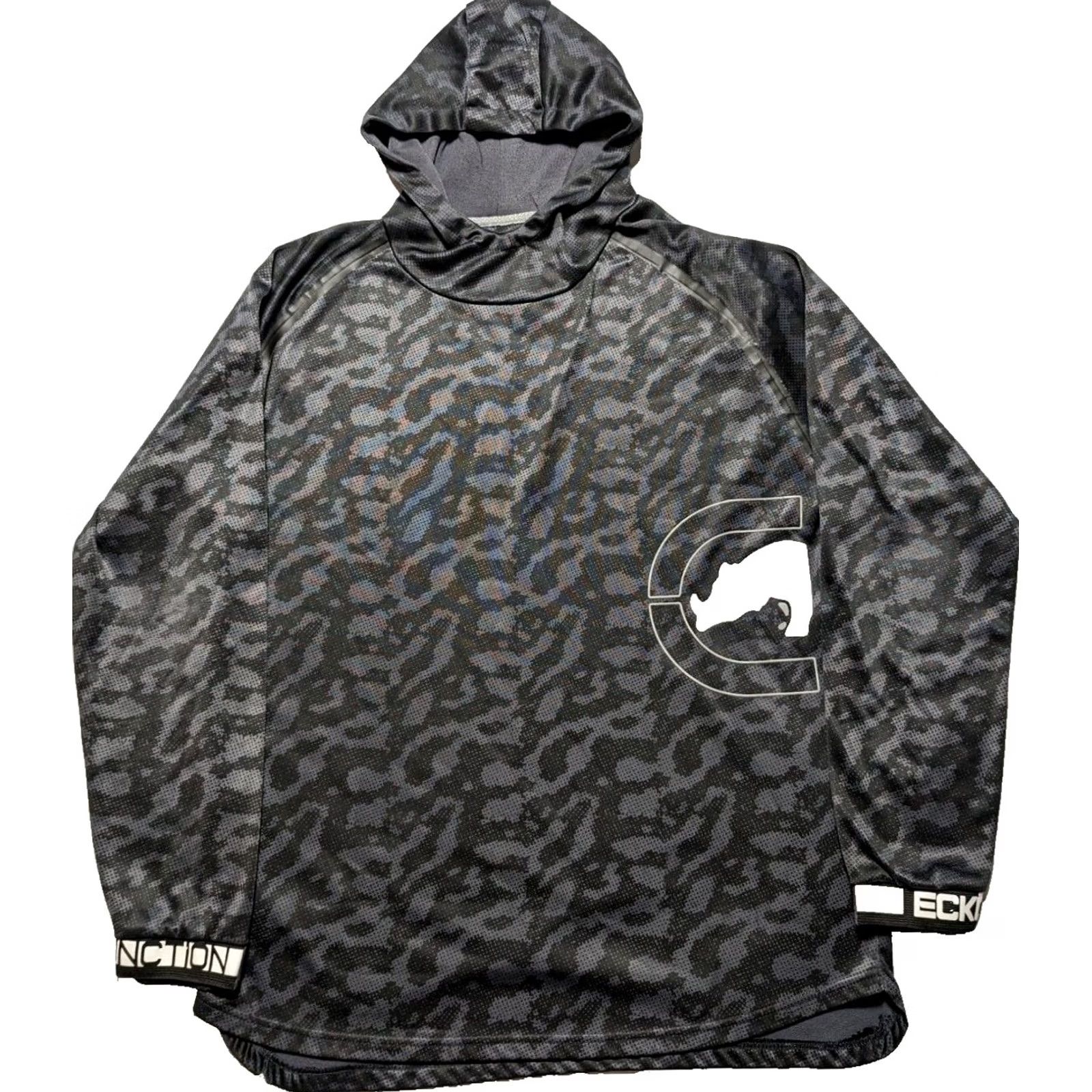 Ecko Unltd. ECKO UNLTD FUNCTION Men XL GUNMETAL Camo Rhino Pullover Hoodie Size US XL / EU 56 / 4 - 2 Thumbnail