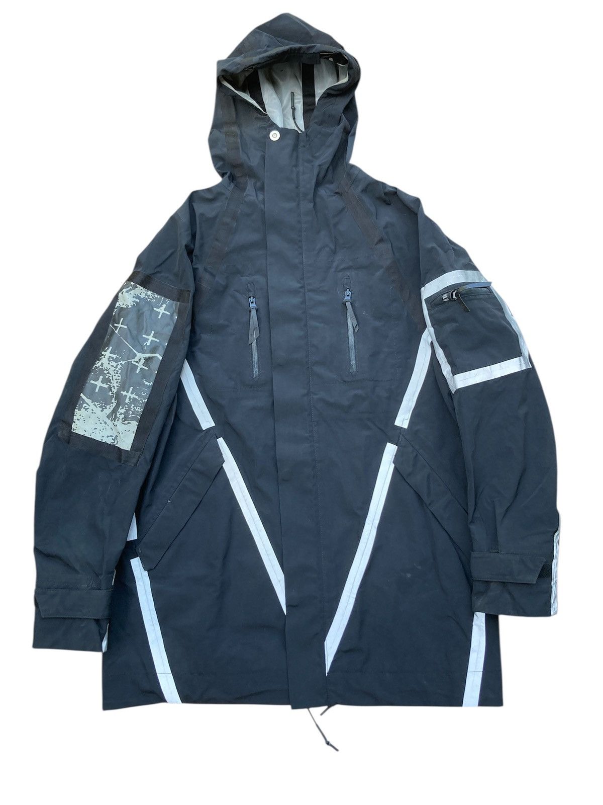 Boris Bidjan Saberi 11 by Boris Bidjan Saberi J2 Tactical Reflective Parkas Size US L / EU 52-54 / 3 - 3 Thumbnail