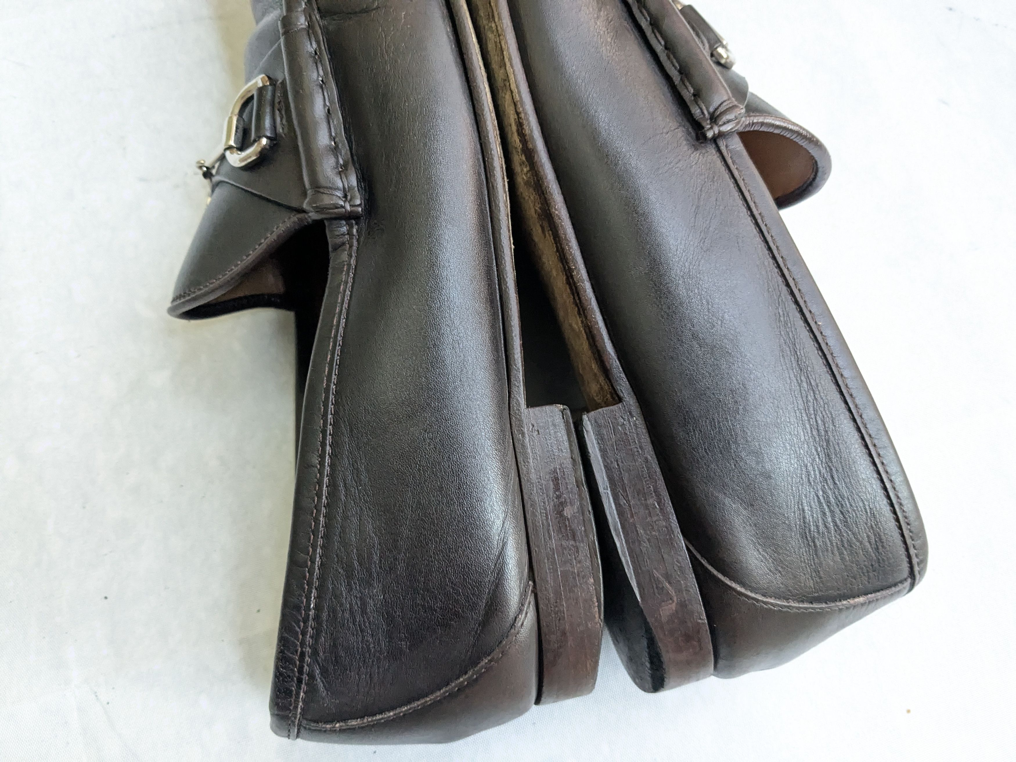 Gucci Gucci Horsebit Loafers Brown 11 Leather Slip On Size US 11 / EU 44 - 7 Thumbnail