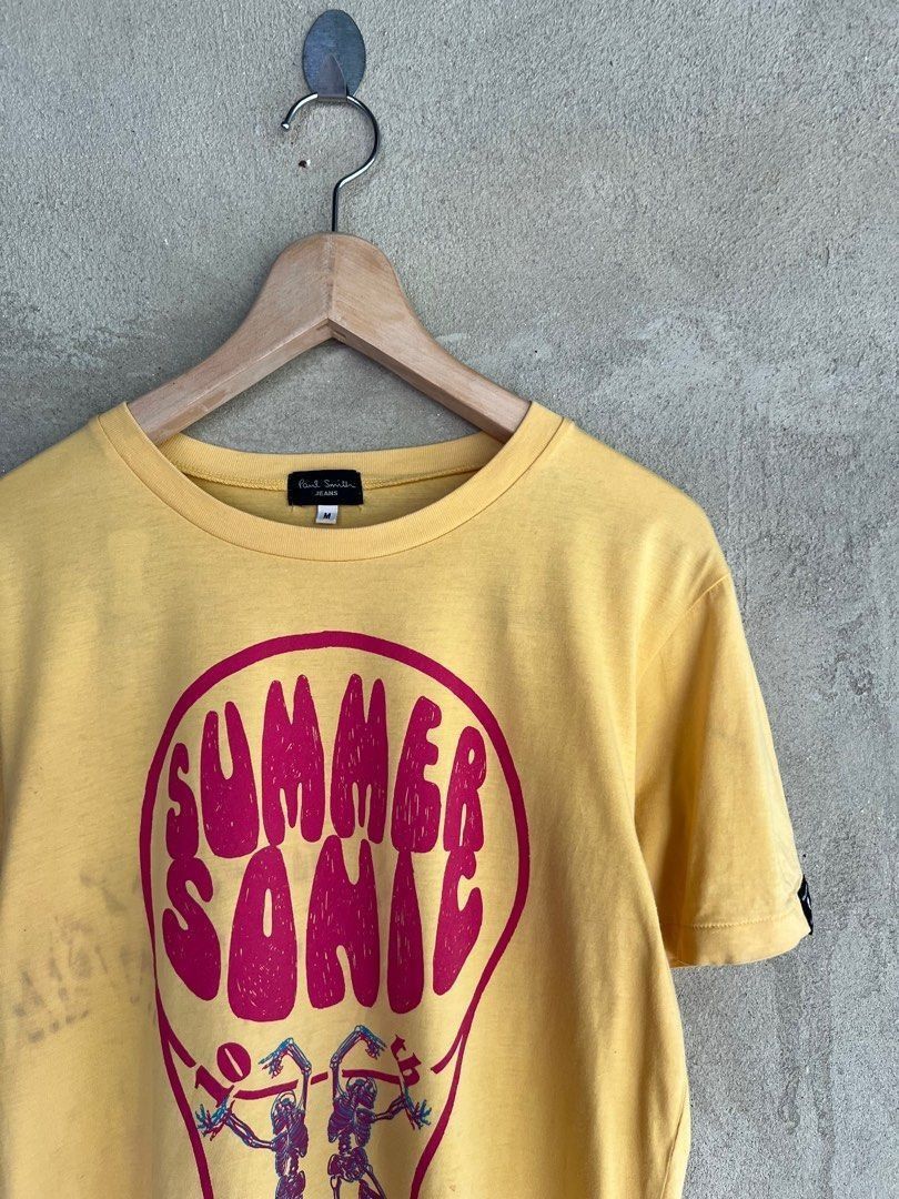 Paul Smith Vintage Paul Smith Summer Sonic Tshirt Size US S / EU 44-46 / 1 - 3 Thumbnail