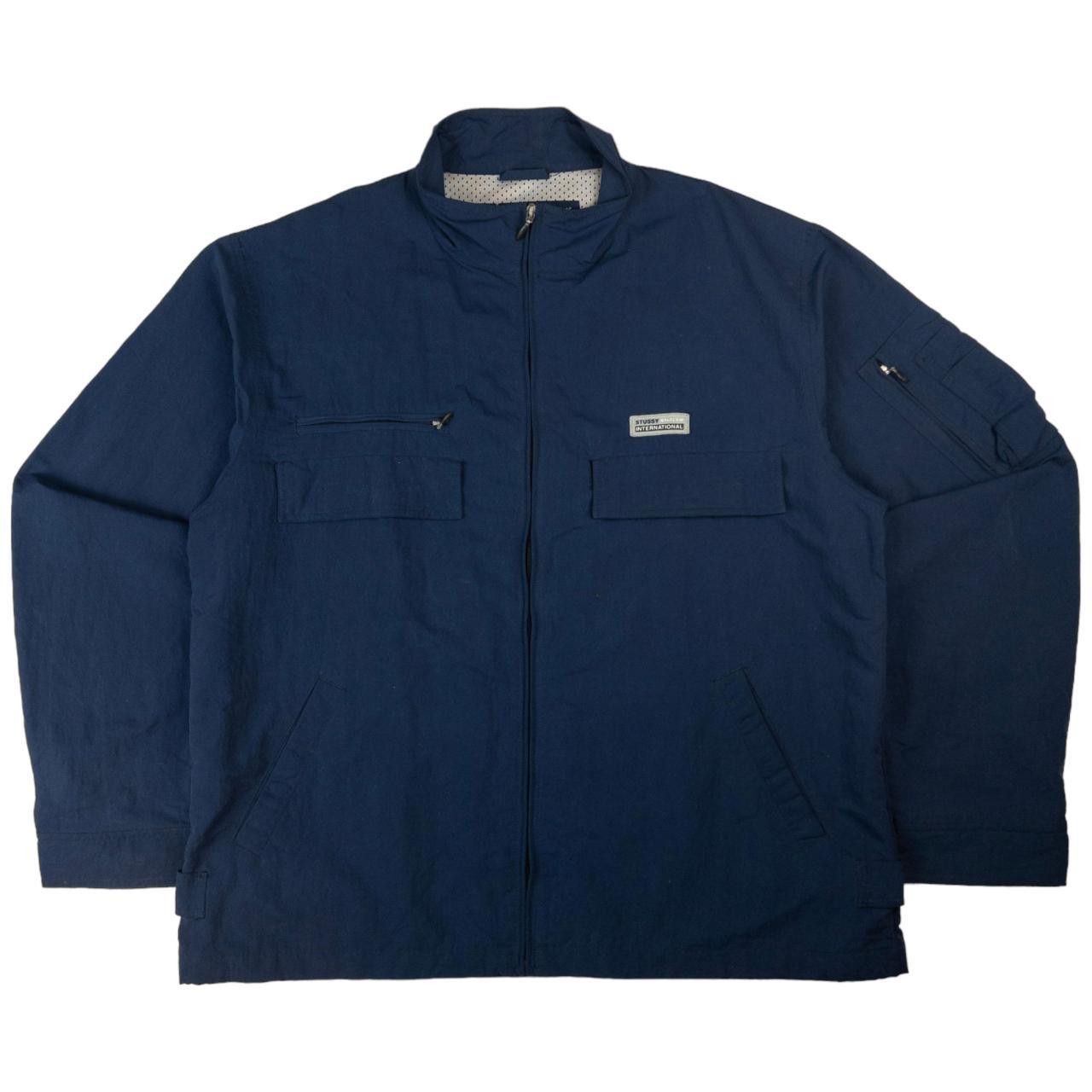 Stussy Vintage Stussy NYTLA 80 Zip Up Jacket Size XL Size US XL / EU 56 / 4 - 1 Thumbnail