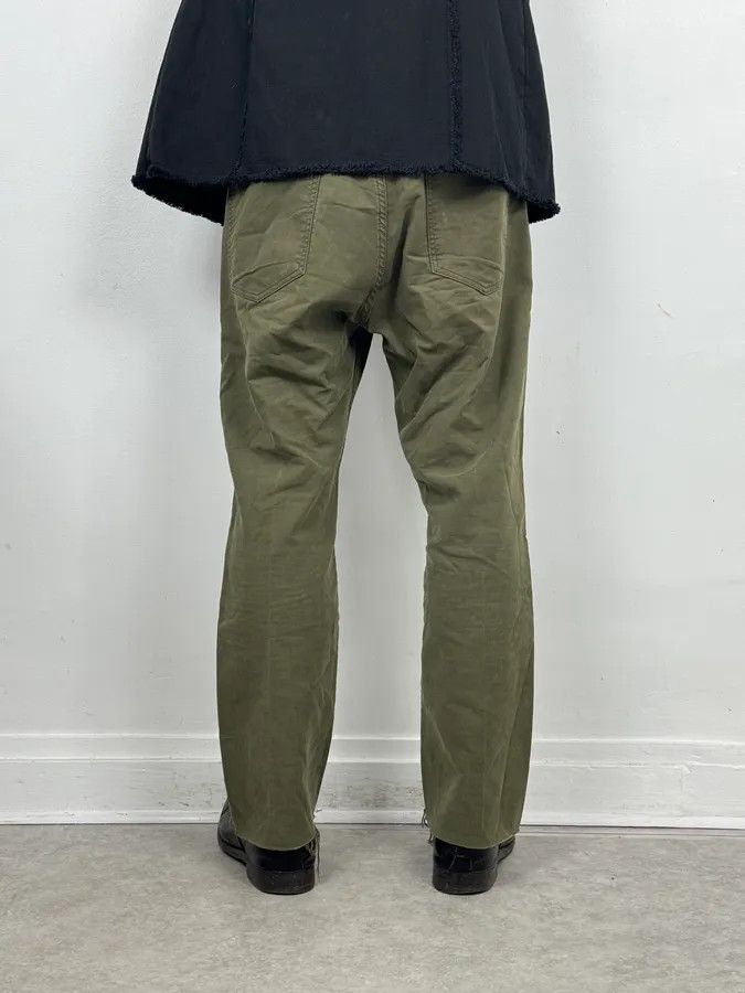 Junya Watanabe AW2006 Junya Watanabe Khaki Green Rebel Chinos Pants Size US 30 / EU 46 - 4 Thumbnail