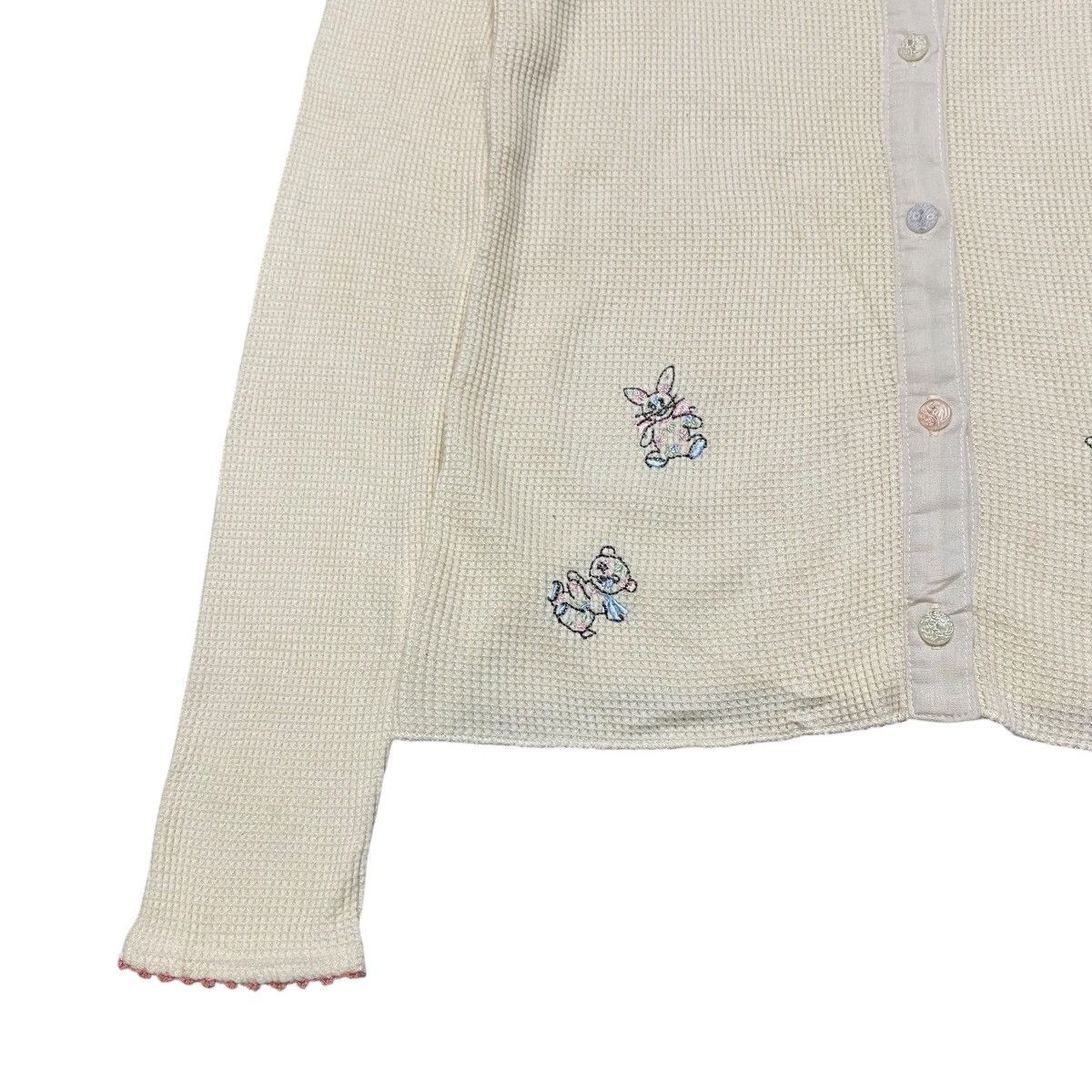 Bape Bapy Waffle Sweater Cardigan Size M / US 6-8 / IT 42-44 - 5 Thumbnail