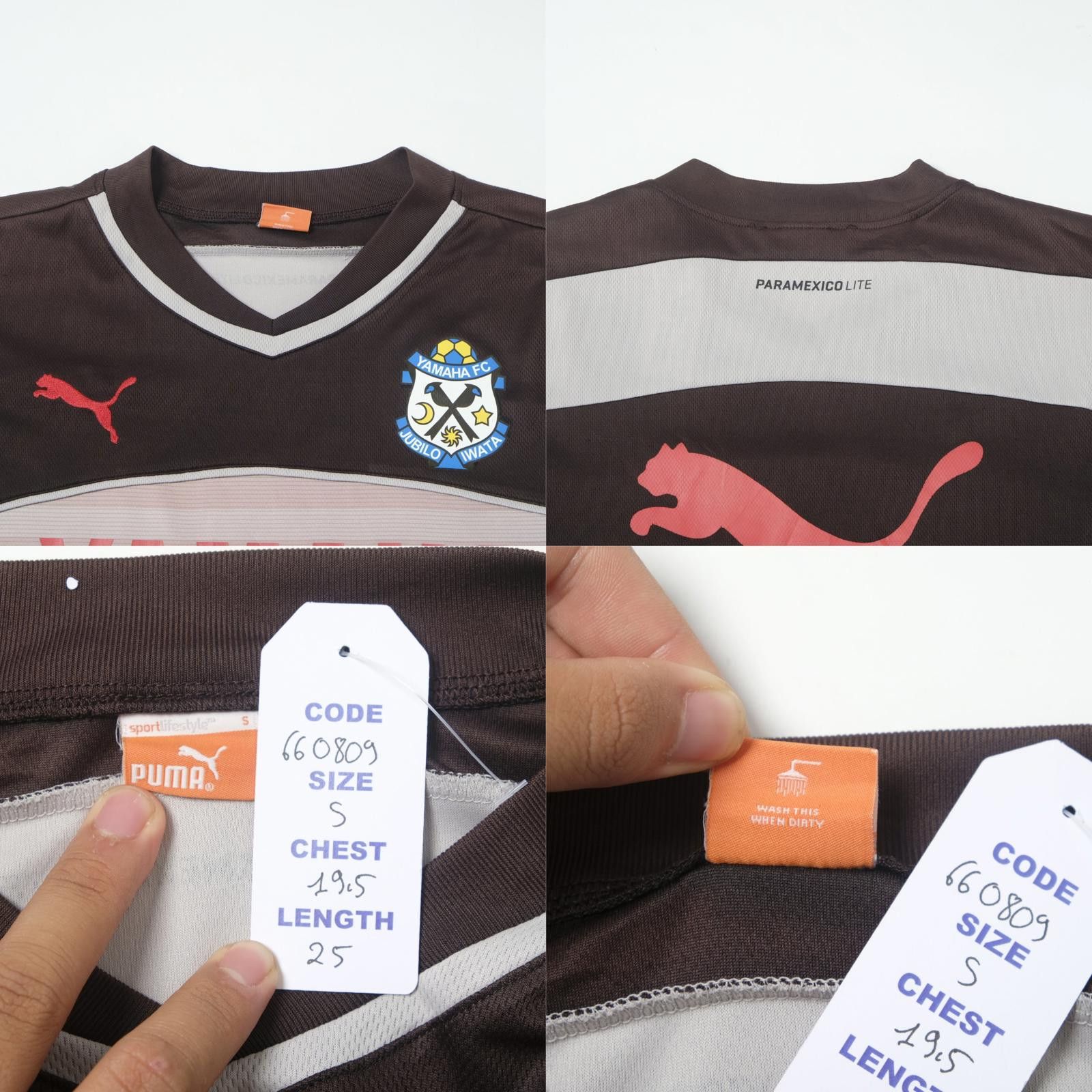 Puma 2013 Jubilo Iwata Training Shirt Puma J-League (S) Size US S / EU 44-46 / 1 - 4 Thumbnail