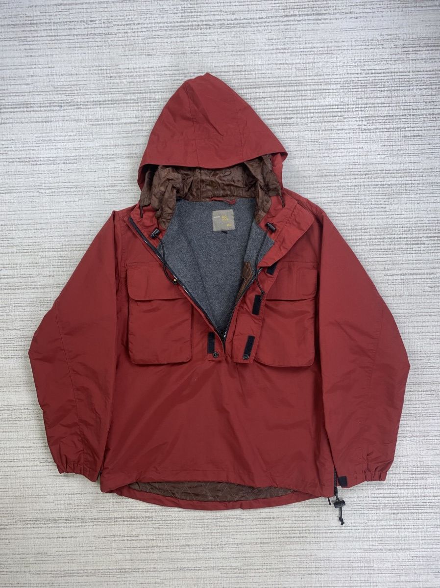 Japanese Brand 🔥Corisco Breasted Pocket Halfzip Pullover Anorak Jacket Size US M / EU 48-50 / 2 - 6 Thumbnail