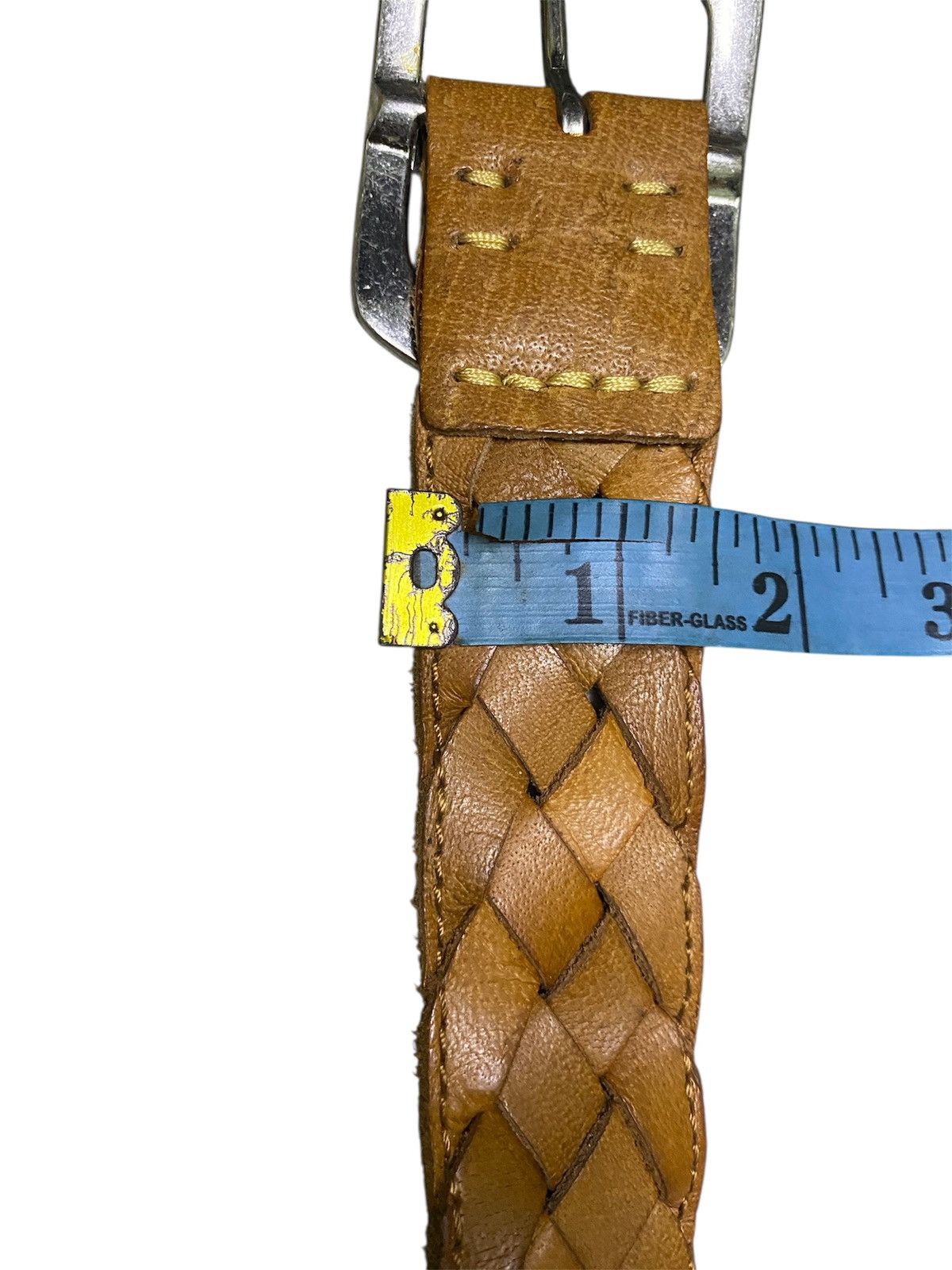 Japanese Brand Belt Leather WINS HOUSE Size 42 - 8 Thumbnail