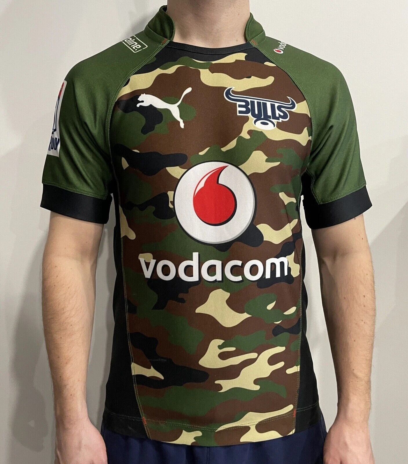 Puma BLUE BULLS RUGBY JERSEY SHIRT CAMO PUMA Size US S / EU 44-46 / 1 - 1 Thumbnail