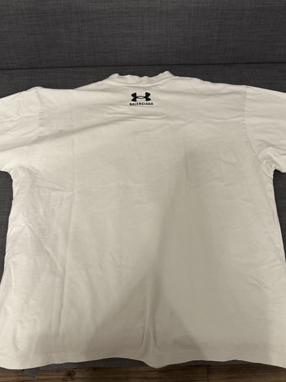Balenciaga × Under Armour Balenciaga x Under Armour collab t shirt white Size US L / EU 52-54 / 3 - 4 Thumbnail